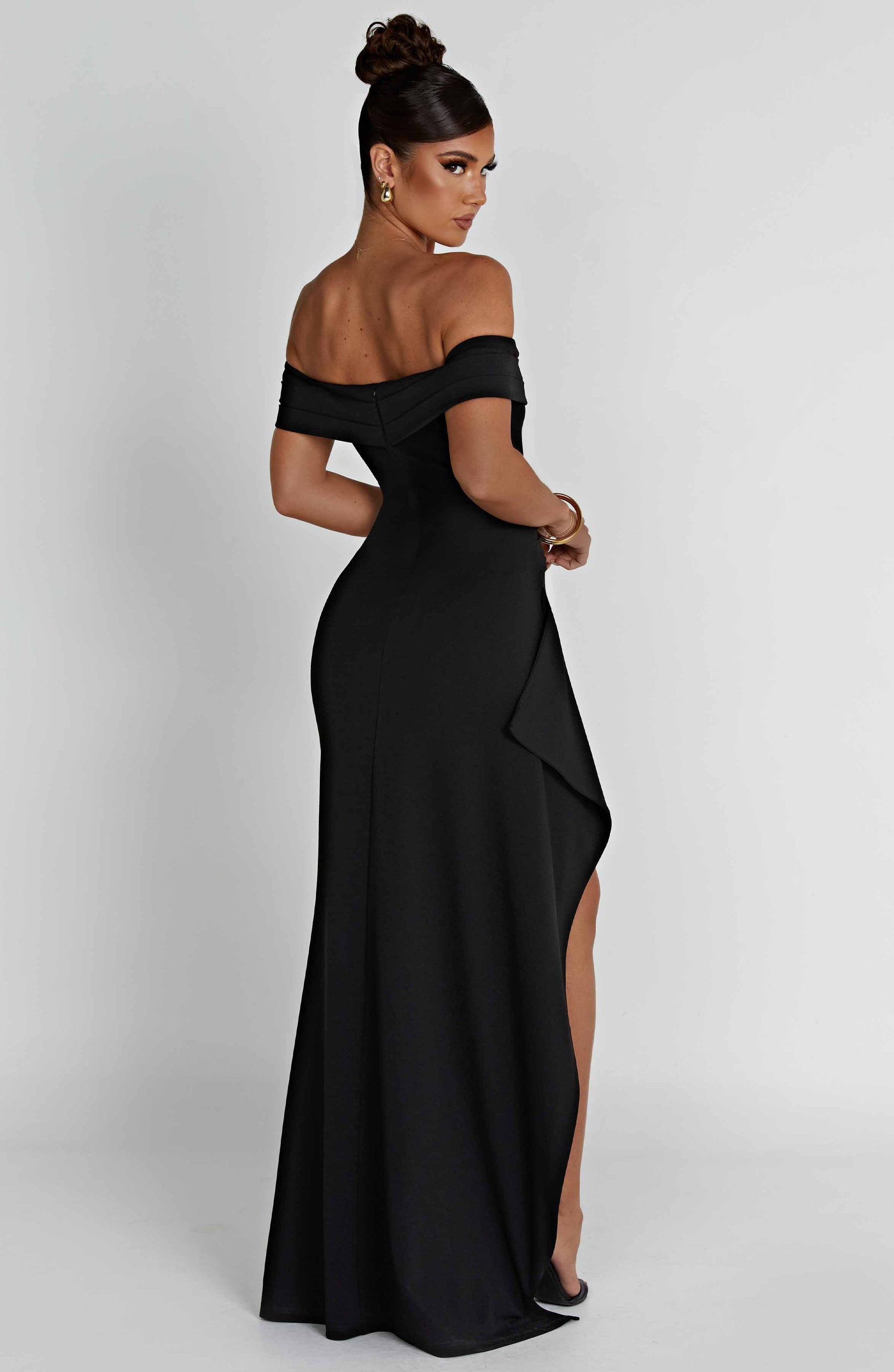 Joyce Maxi Elbise - Siyah