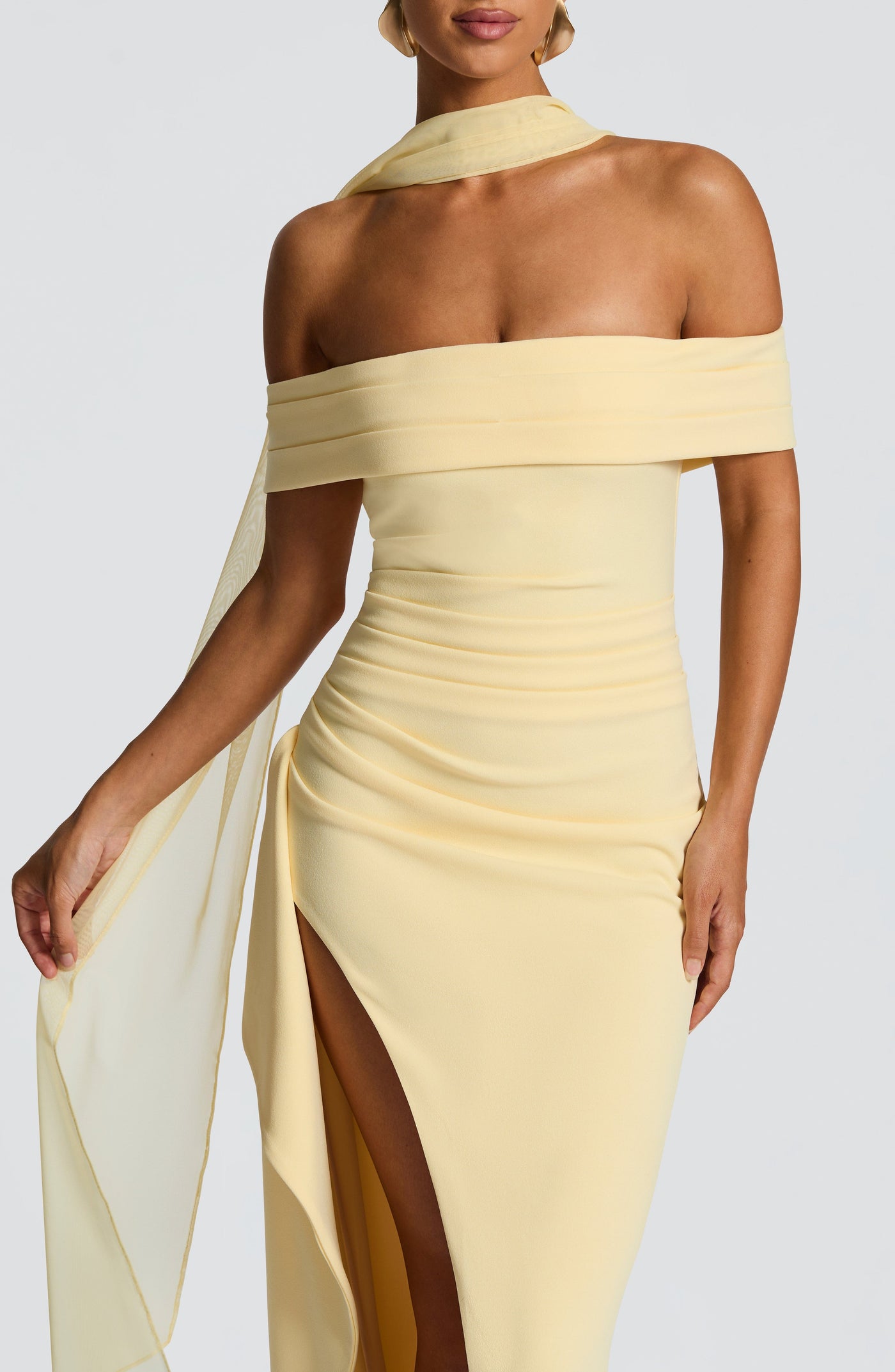 Joyce Maxi Elbise - Limon