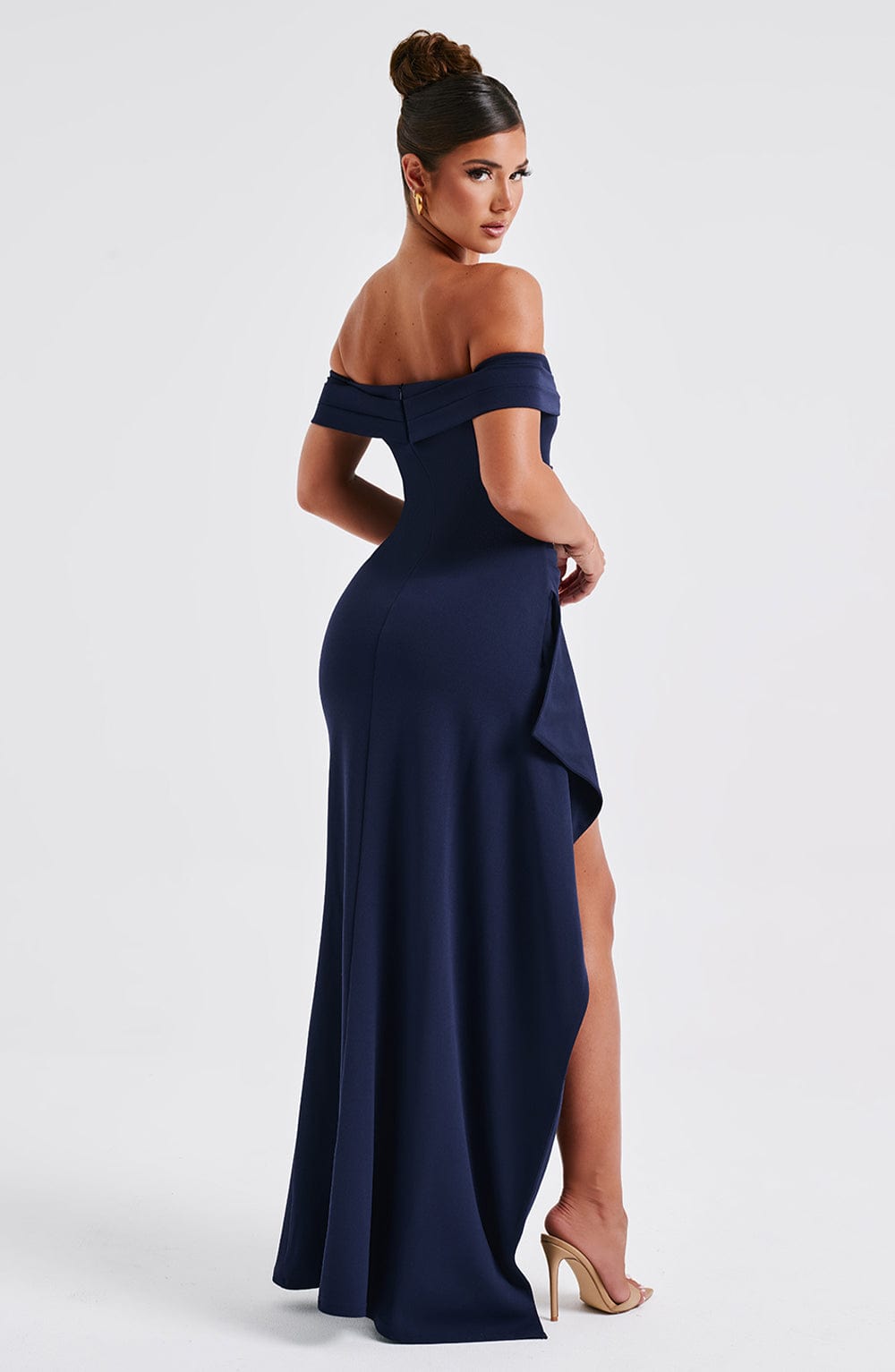 Joyce Maxi Elbise - Lacivert