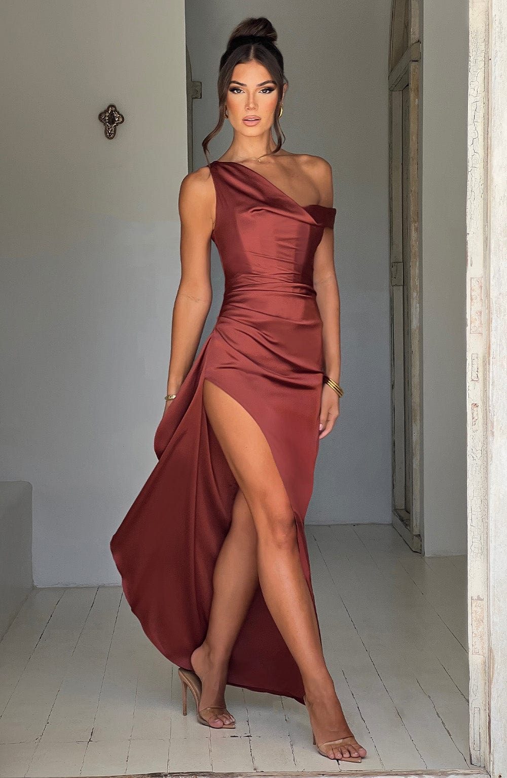 Juliene Maxi Elbise - Pas Rengi