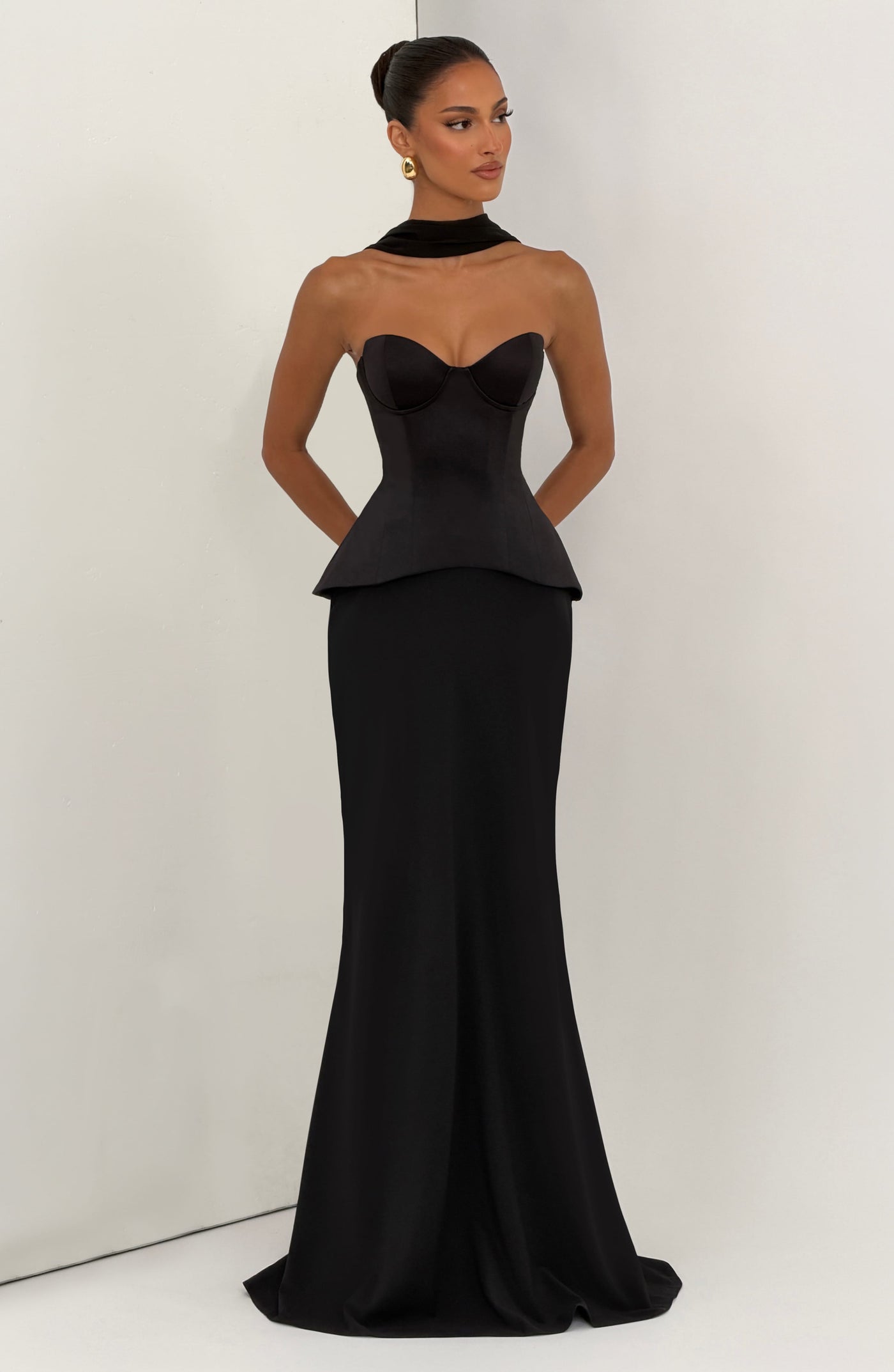 Kaia Maxi Etek - Siyah