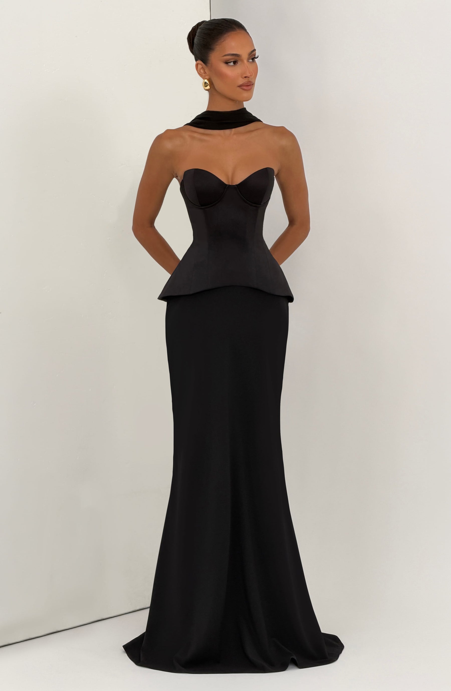 Kaia Maxi Etek - Siyah