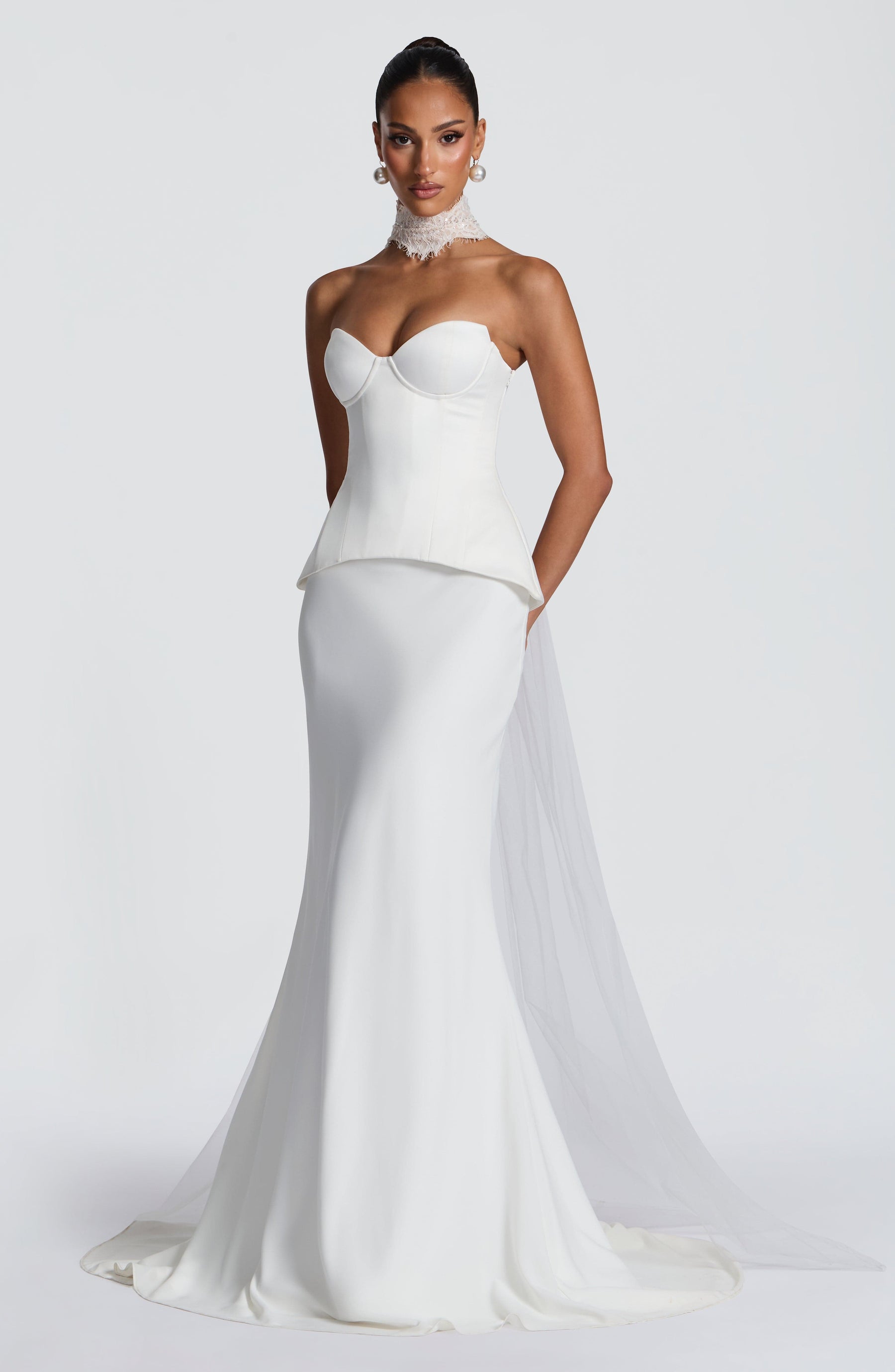 Kaia Maxi Etek - Fildişi