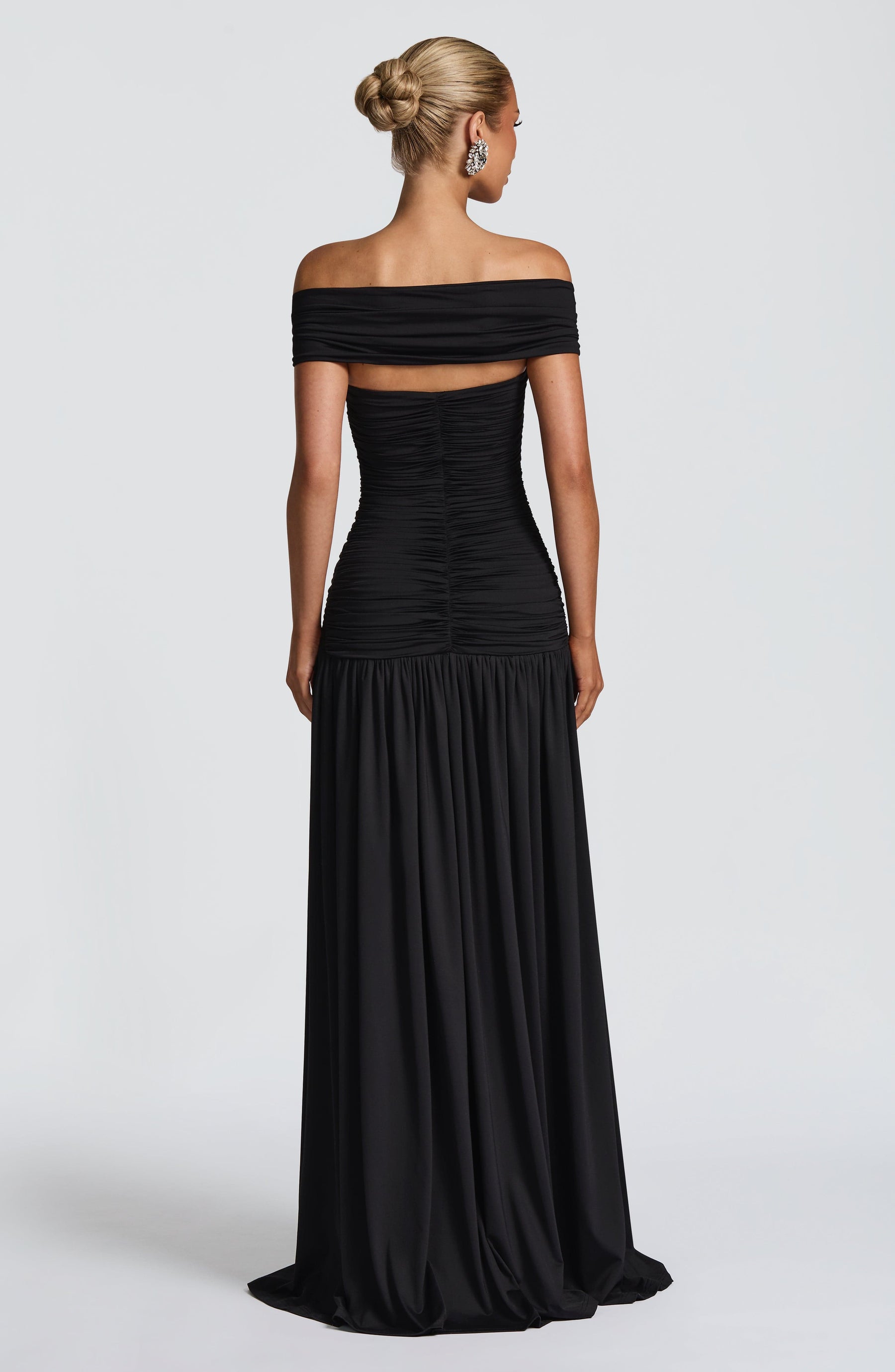 Kathryn Maxi Elbise - Siyah