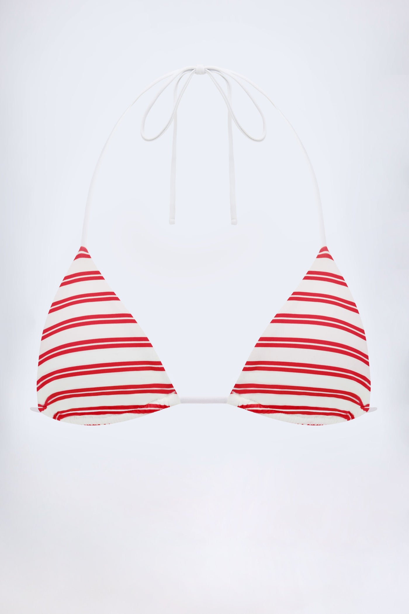 Kiraz Kırmızısı Üçgen Bikini Üstü