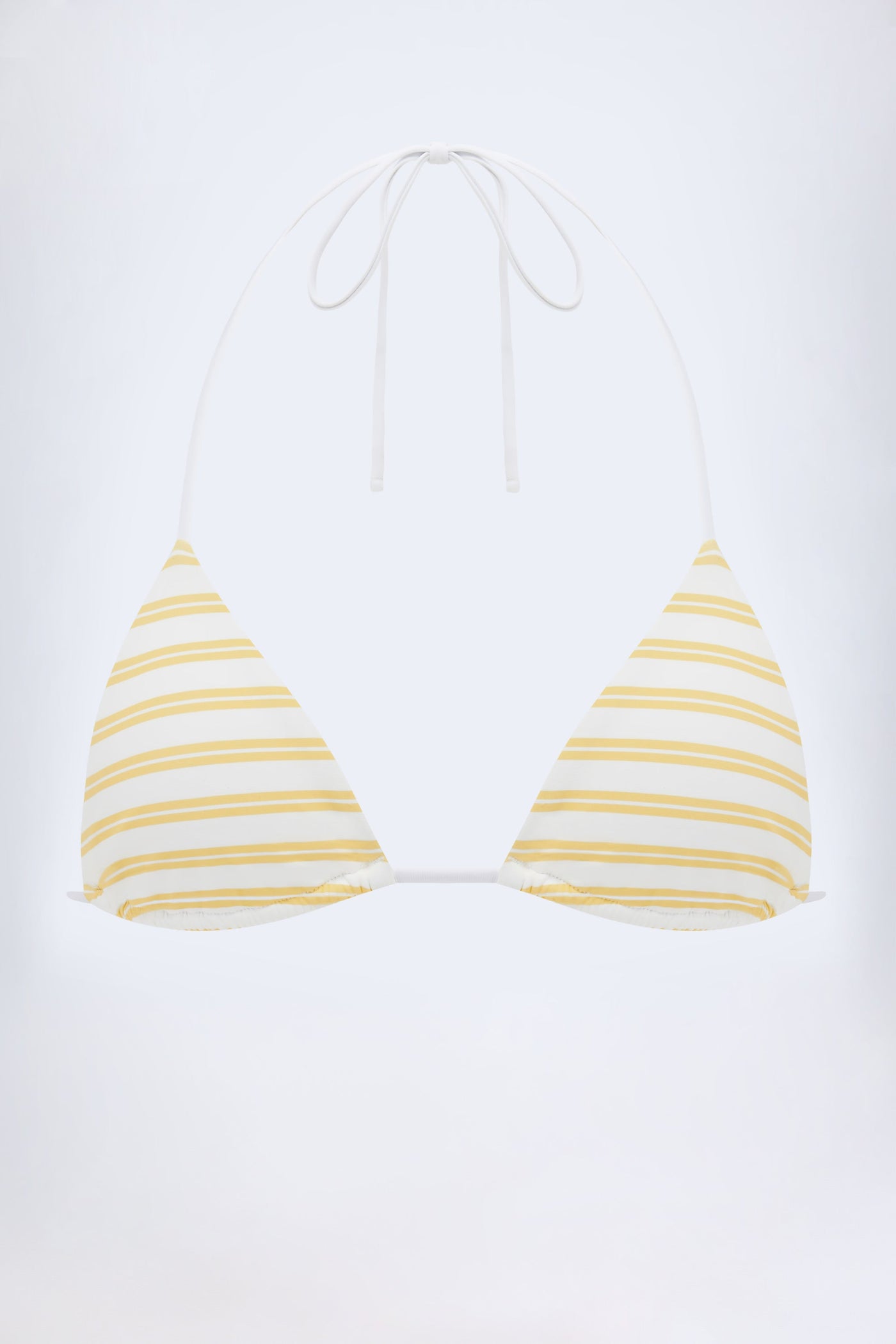 Limon Rengi Üçgen Bikini Üstü