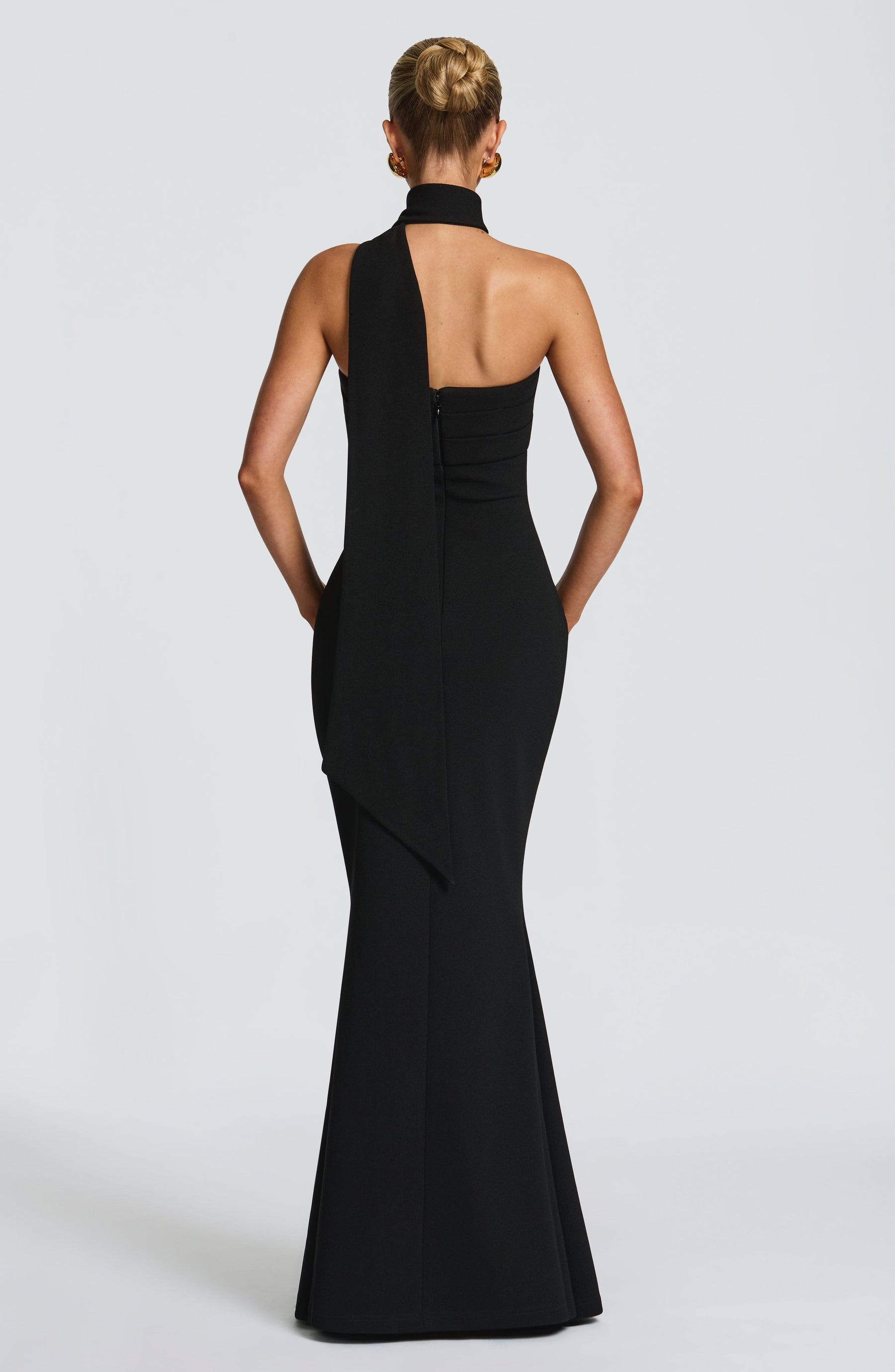 Leura Maxi Elbise - Siyah