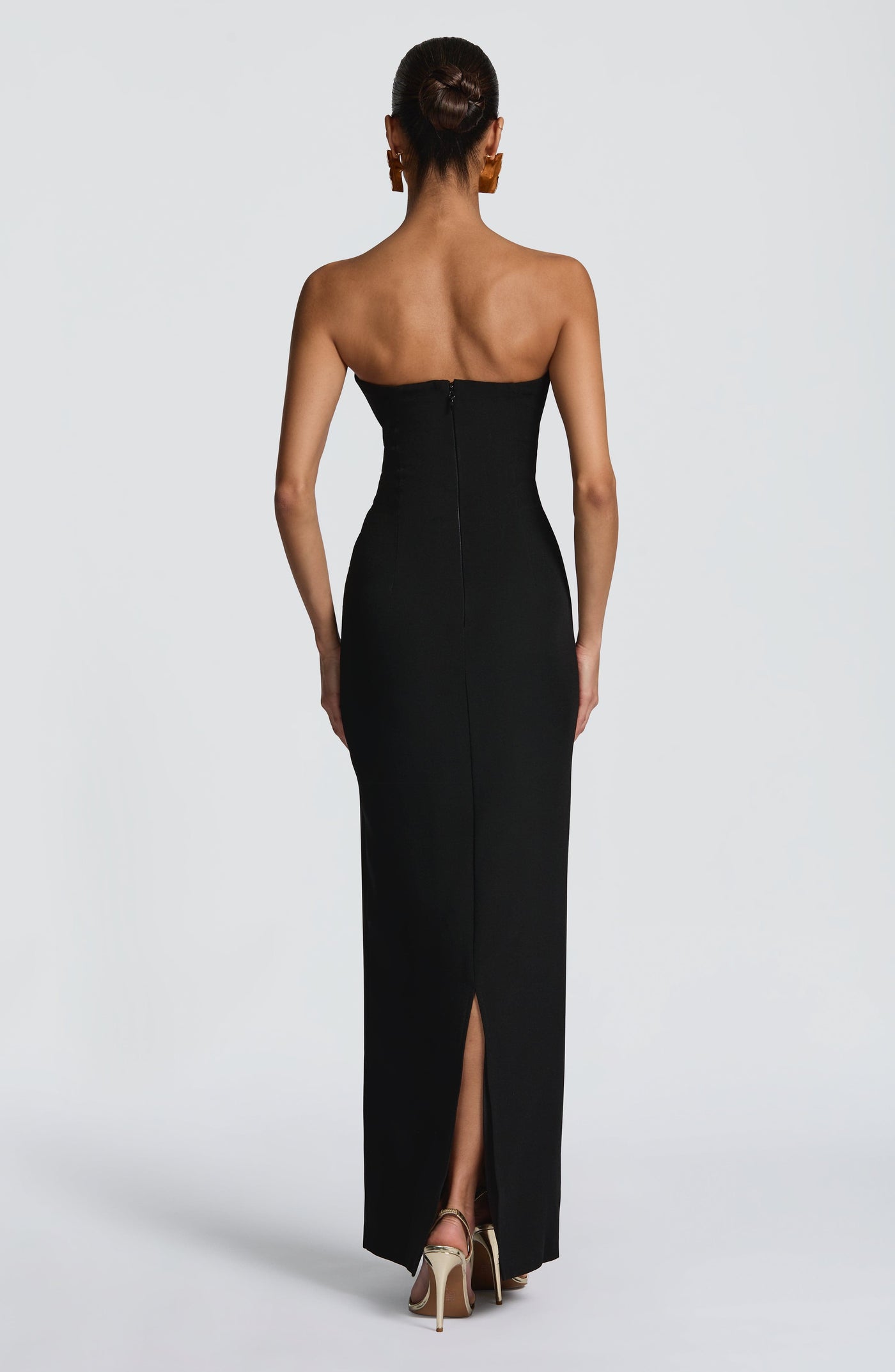 Lindsey Maxi Elbise - Siyah