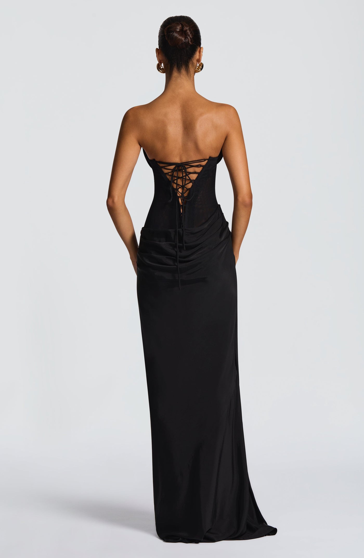 Liora Maxi Elbise - Siyah
