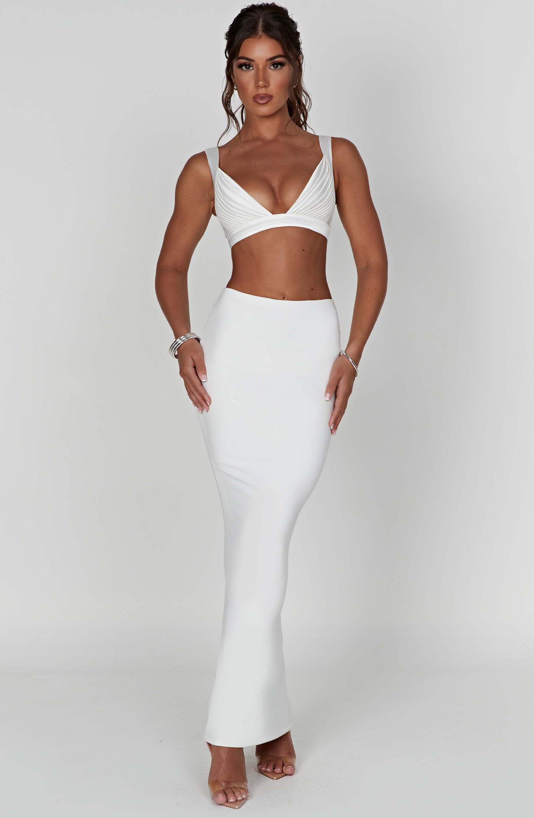 Loren Top - Fildişi