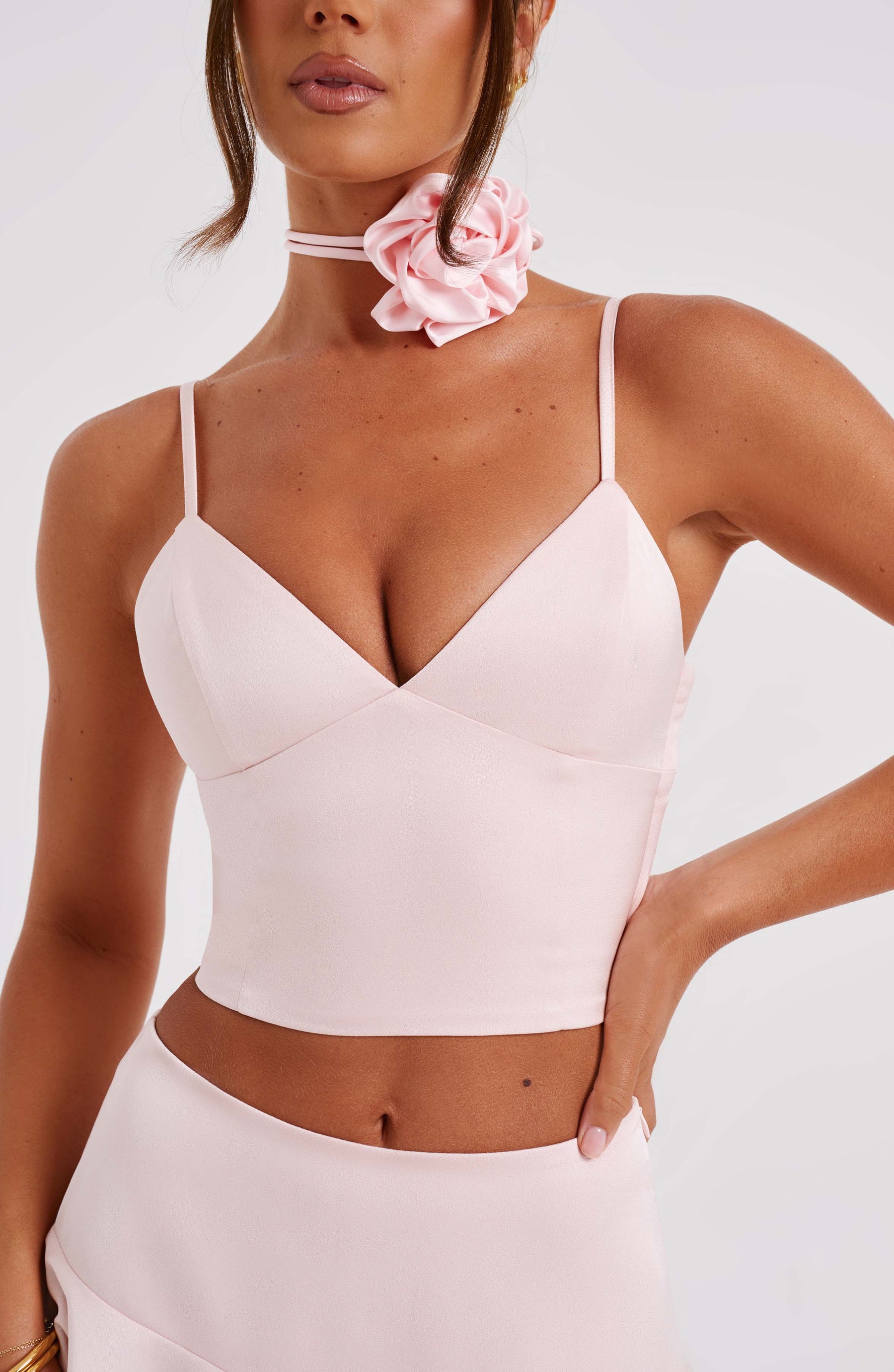 Louisa Top - Pembe