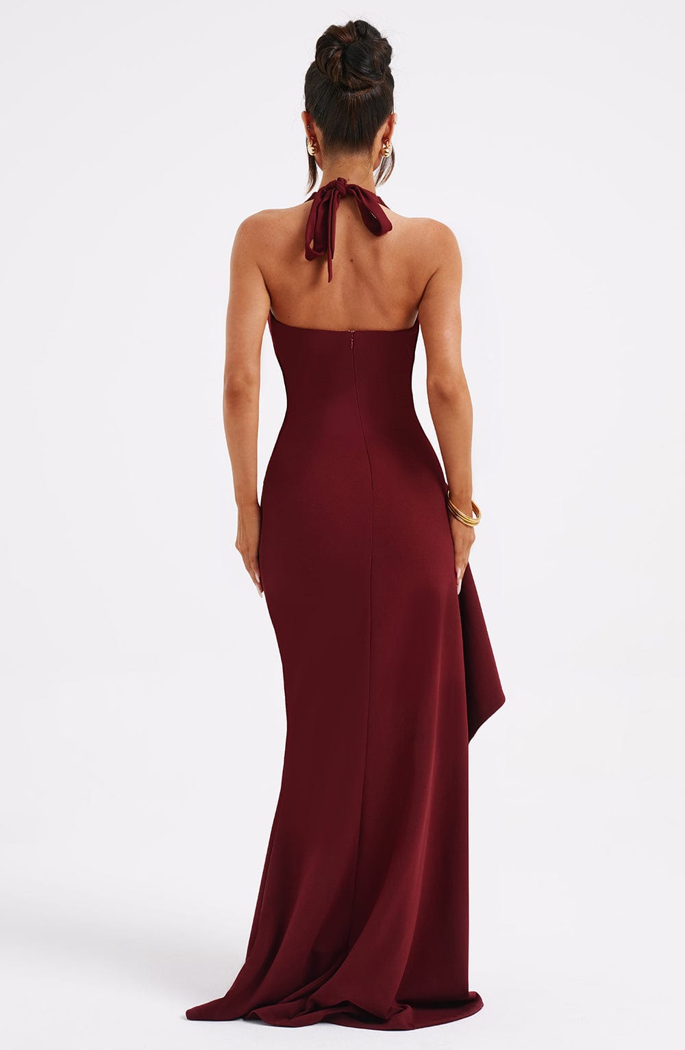 Luella Maxi Elbise - Bordo
