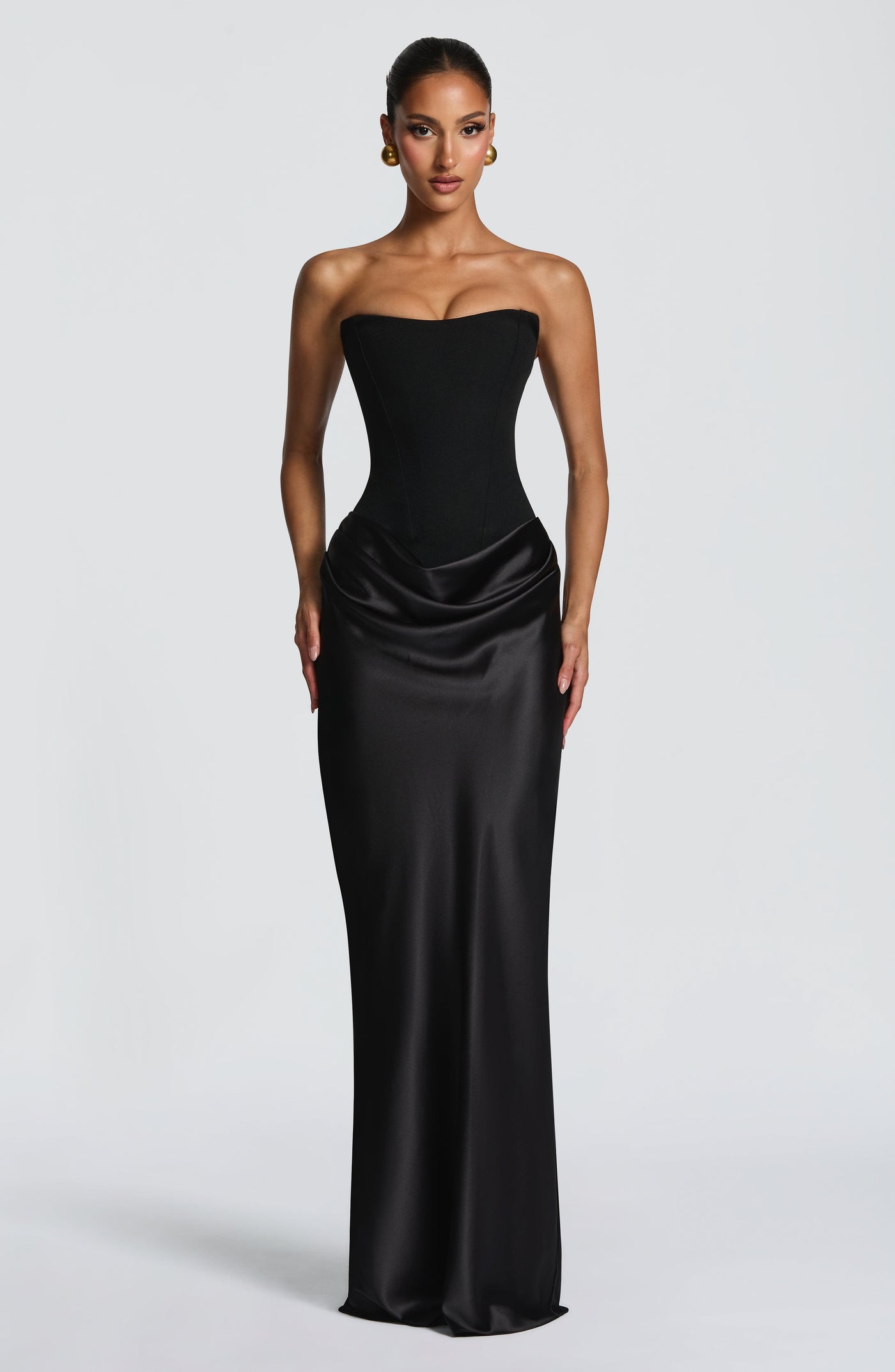 Maggie Maxi Elbise - Siyah