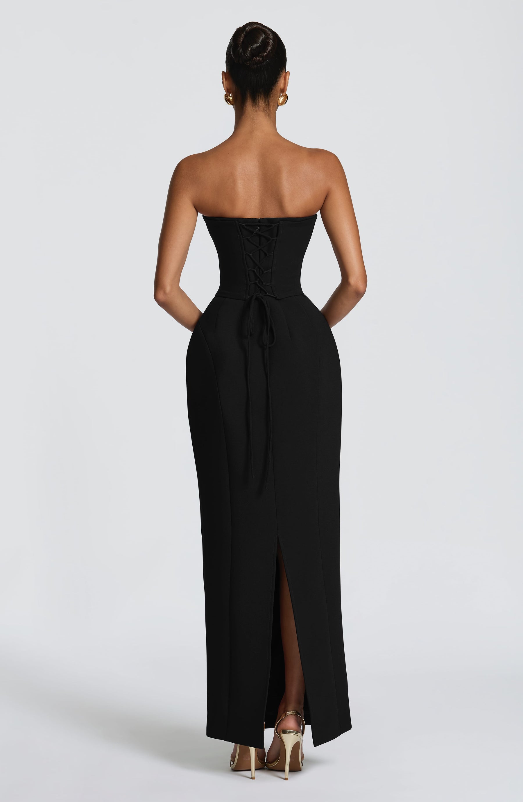 Manon Maxi Elbise - Siyah