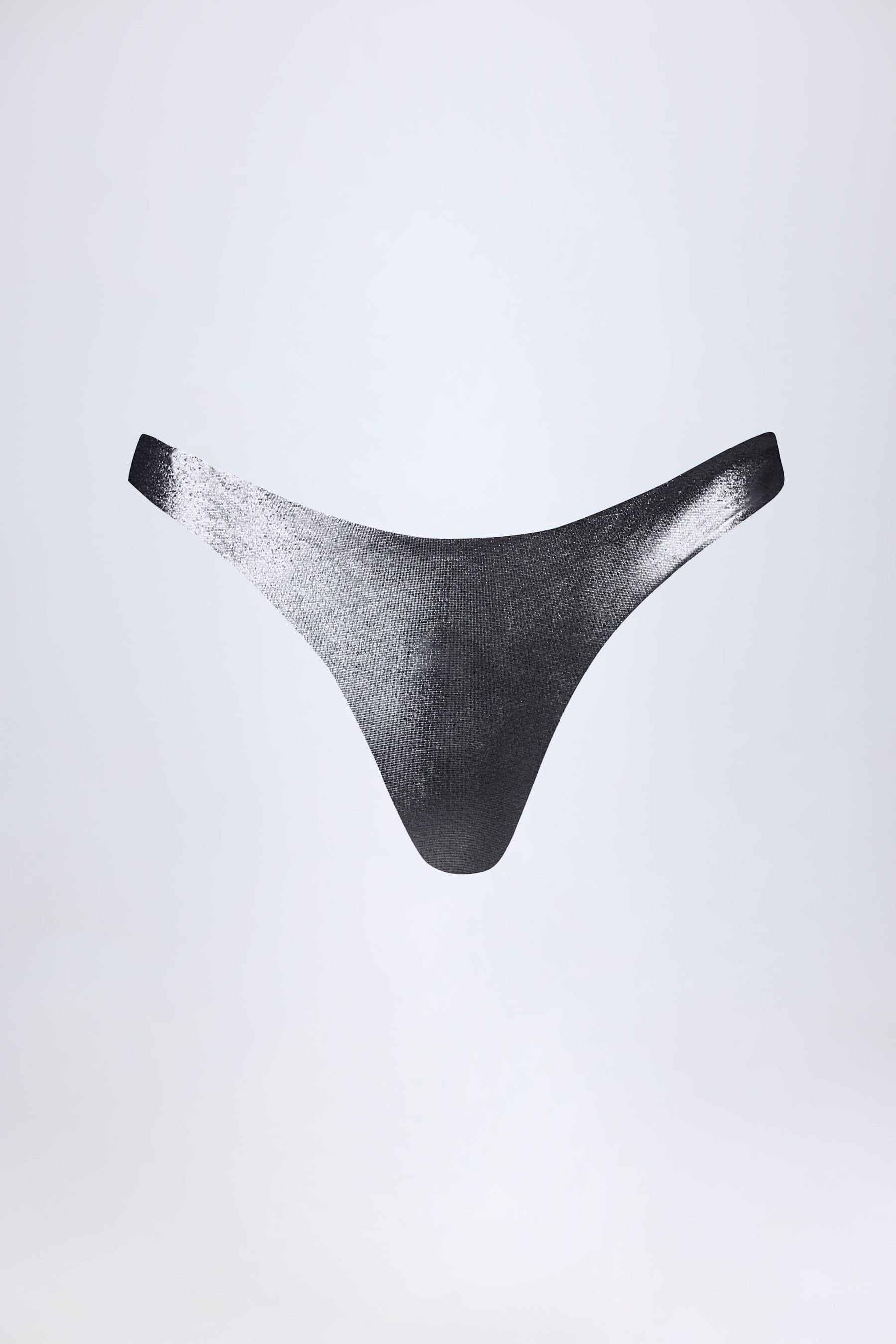Gümüş Renkli Şık Bikini Altı