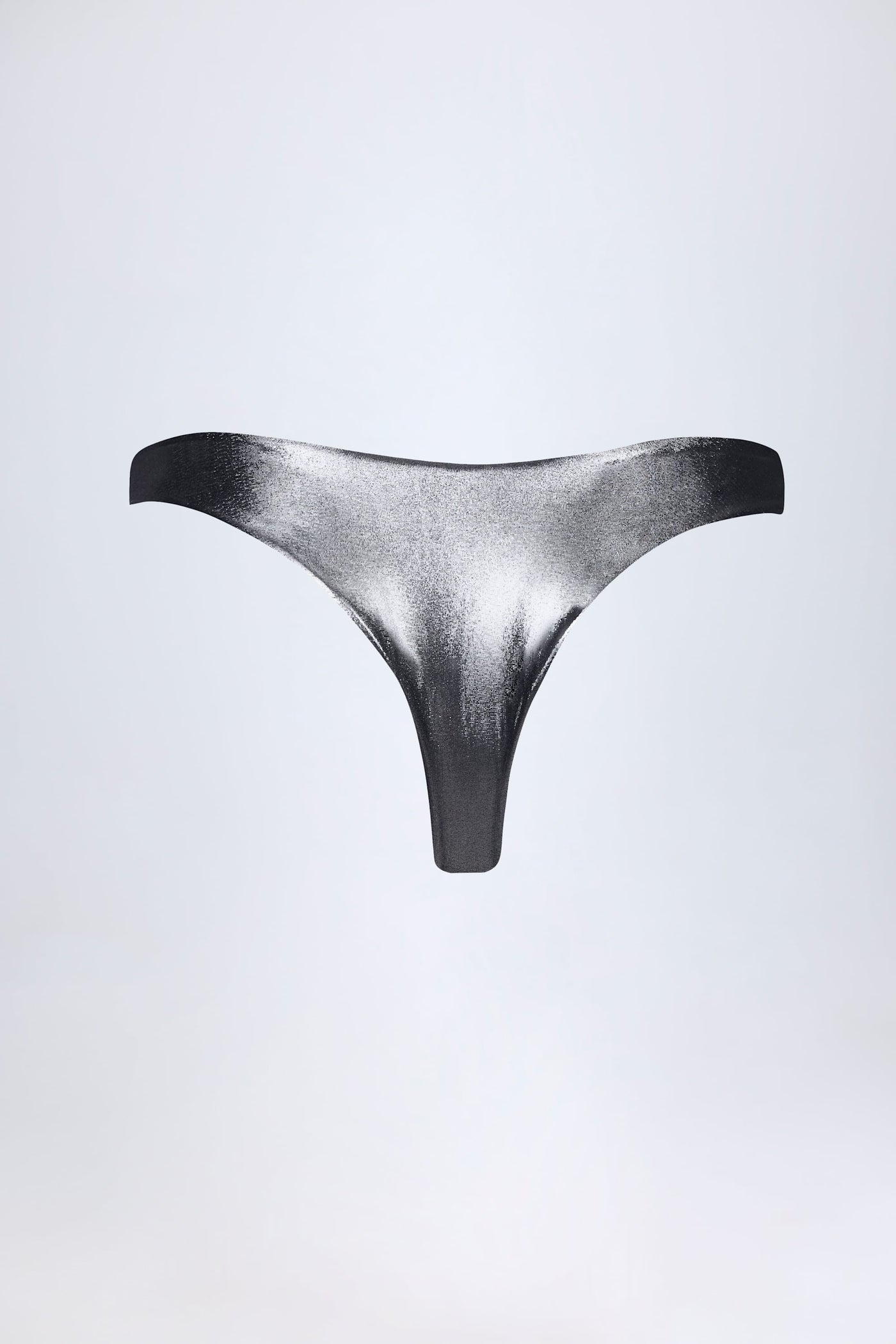 Gümüş Renkli Şık Bikini Altı