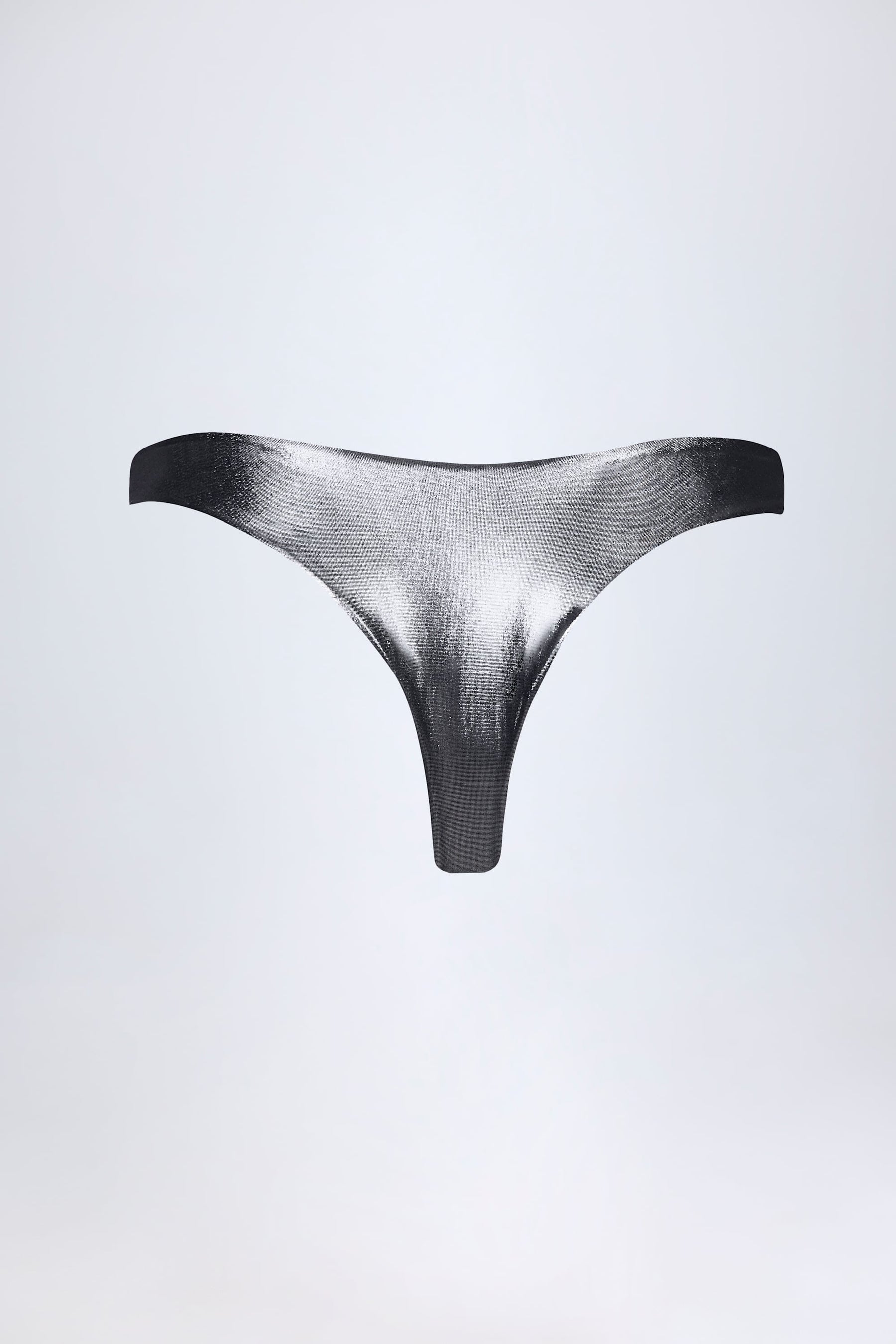 Gümüş Renkli Şık Bikini Altı