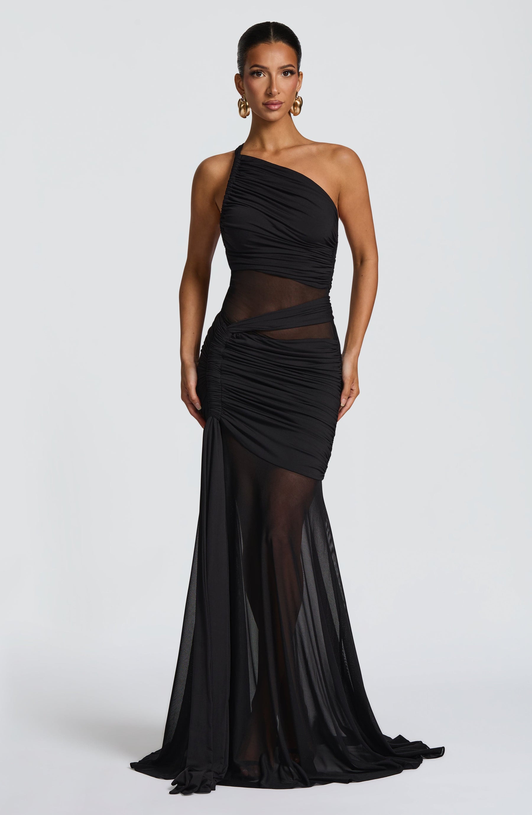 Marianne Maxi Elbise - Siyah
