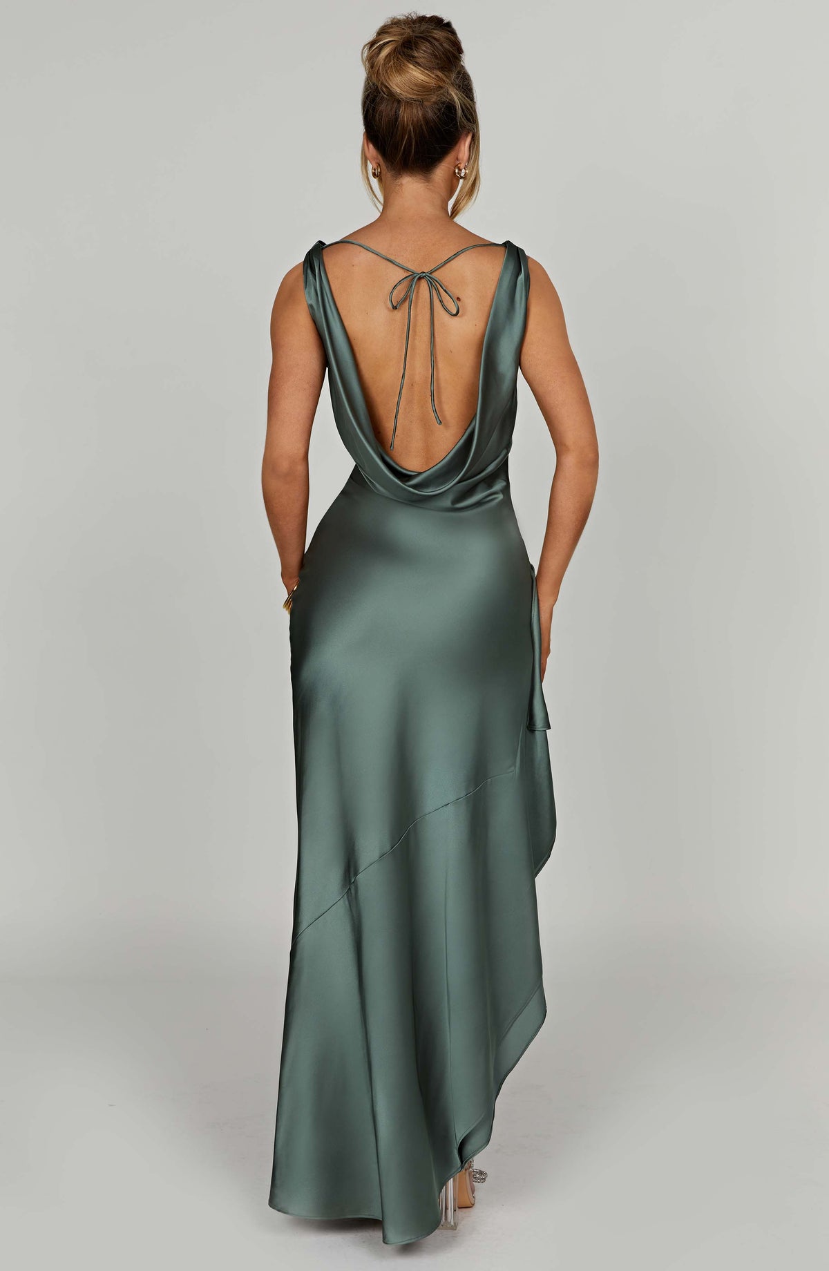 Marilyn Maxi Elbise - Adaçayı Yeşili