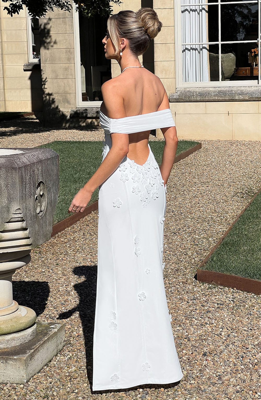 Milani Maxi Elbise - Fildişi