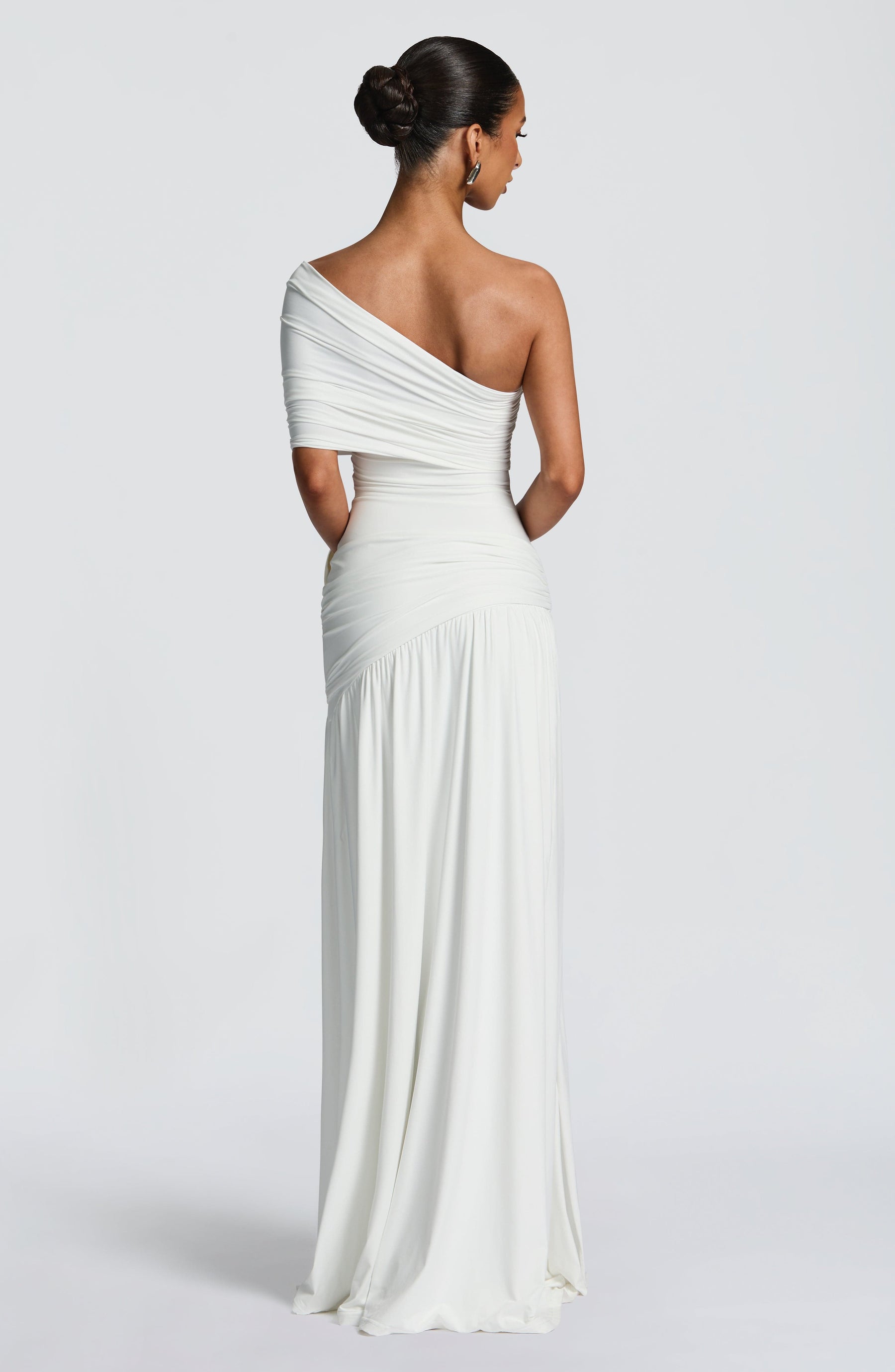 Monica Maxi Elbise - Beyaz