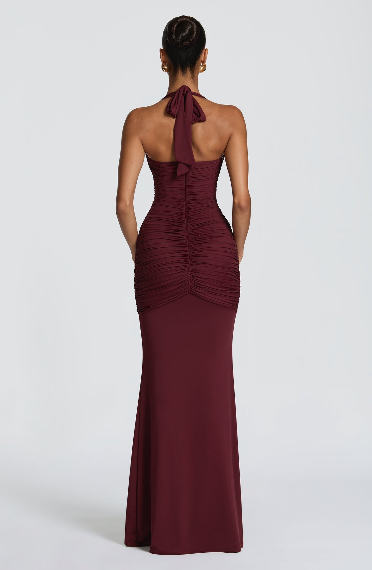 Morrigan Maxi Elbise - Kiraz Lake