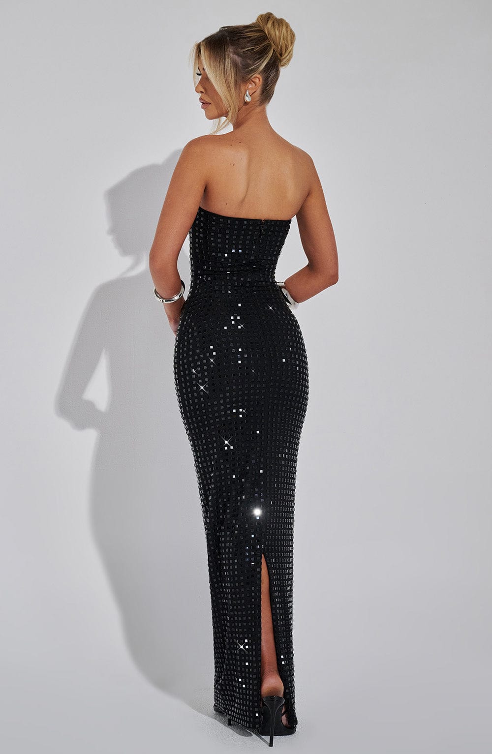 Neriah Maxi Elbise - Siyah