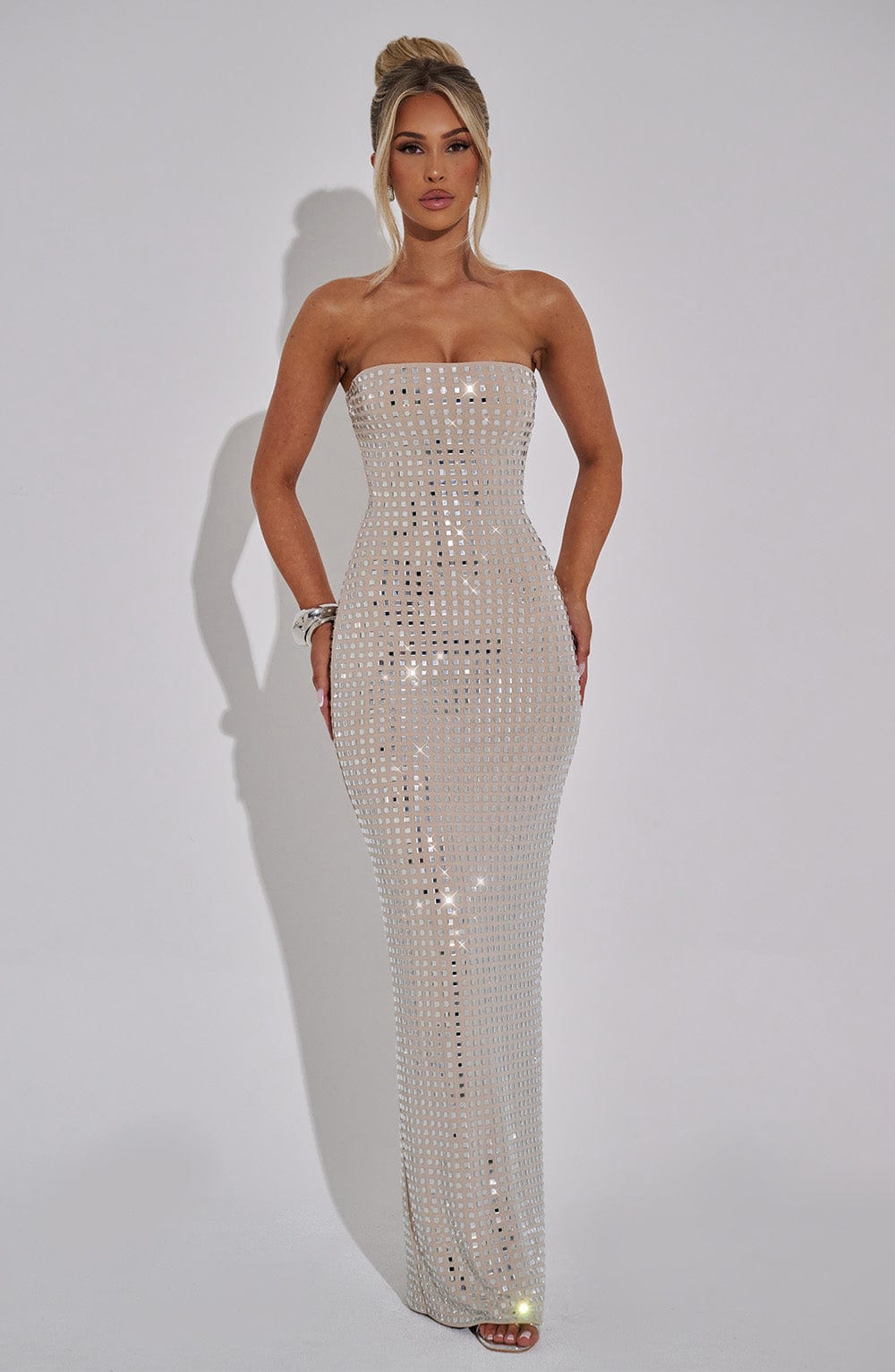 Neriah Maxi Elbise - Ten Rengi