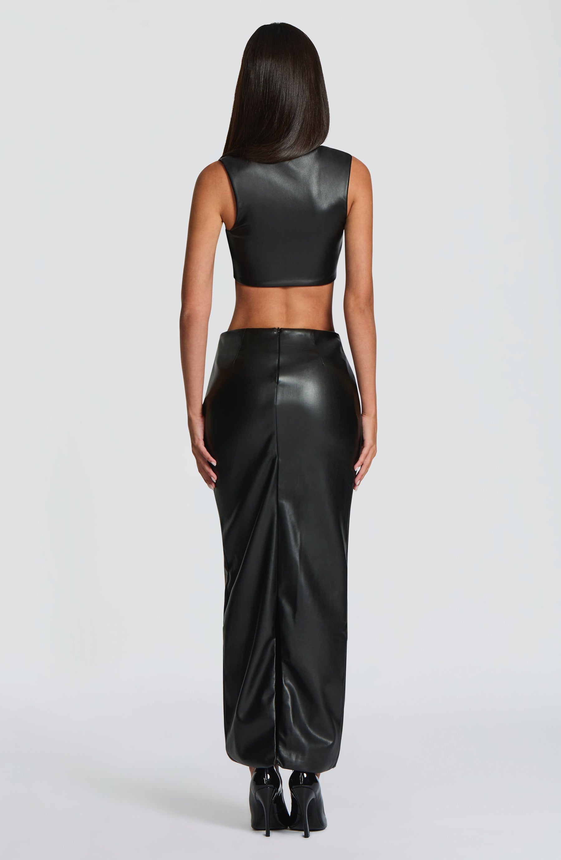 Odetta Maxi Etek - Siyah