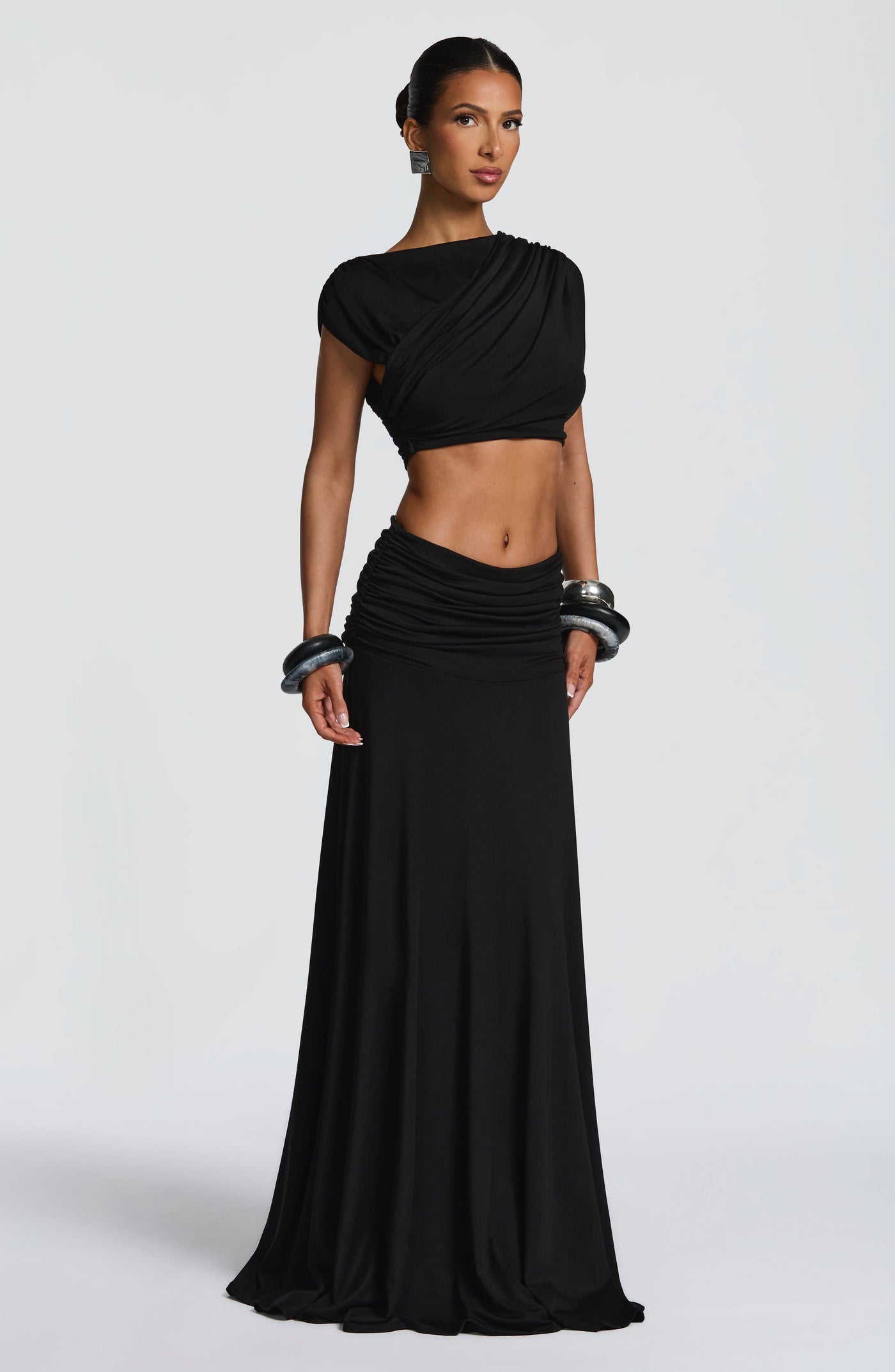 Paige Maxi Etek - Siyah