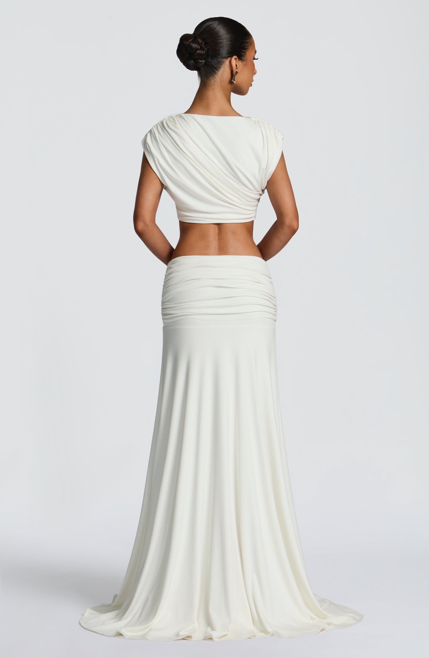 Paige Maxi Etek - Fildişi