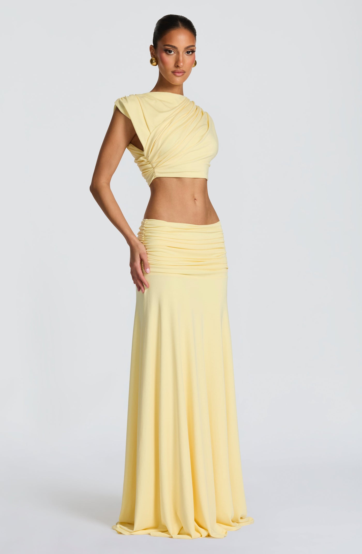 Paige Maxi Etek - Limon
