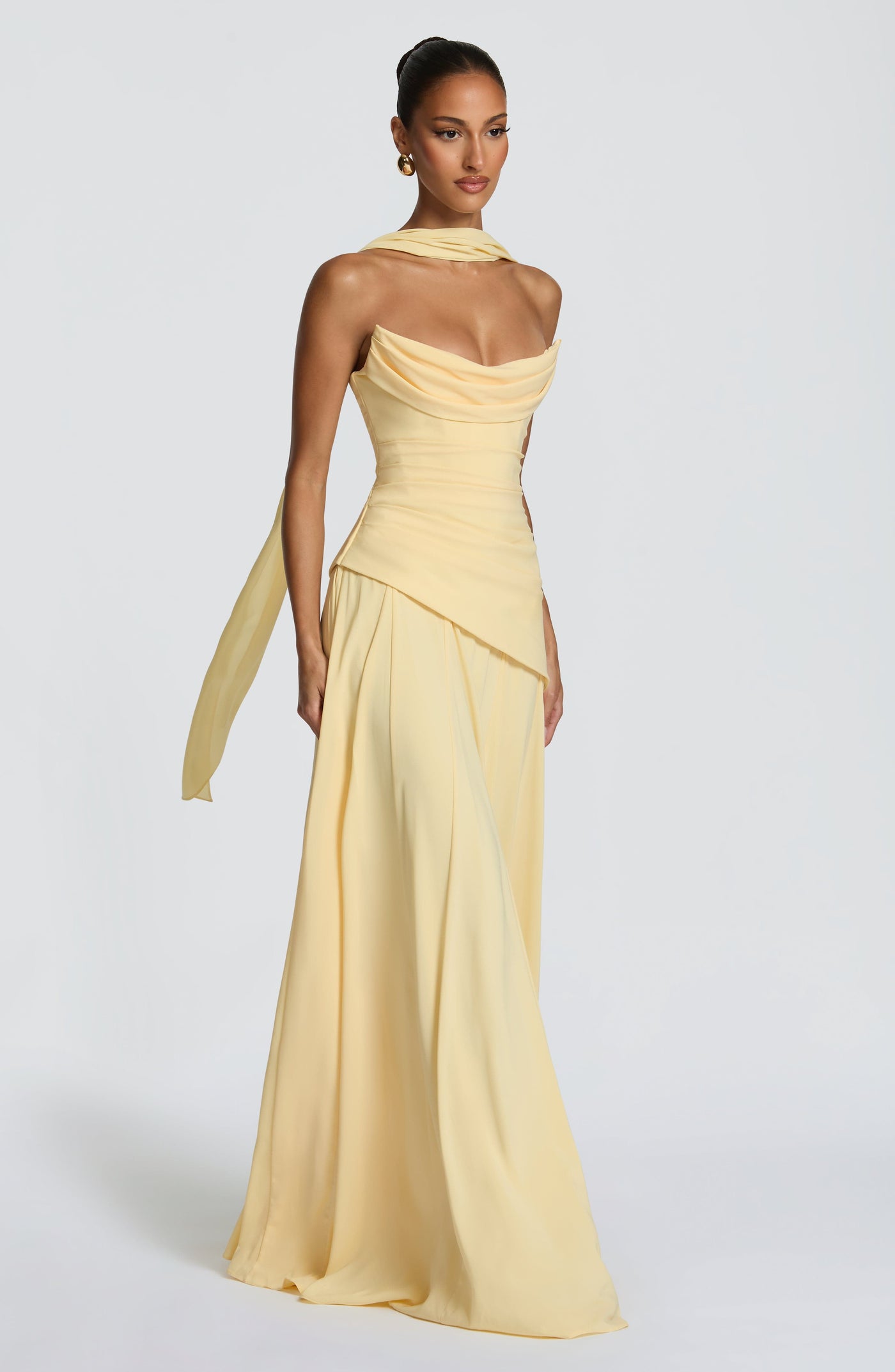 Patricia Maxi Elbise - Limon
