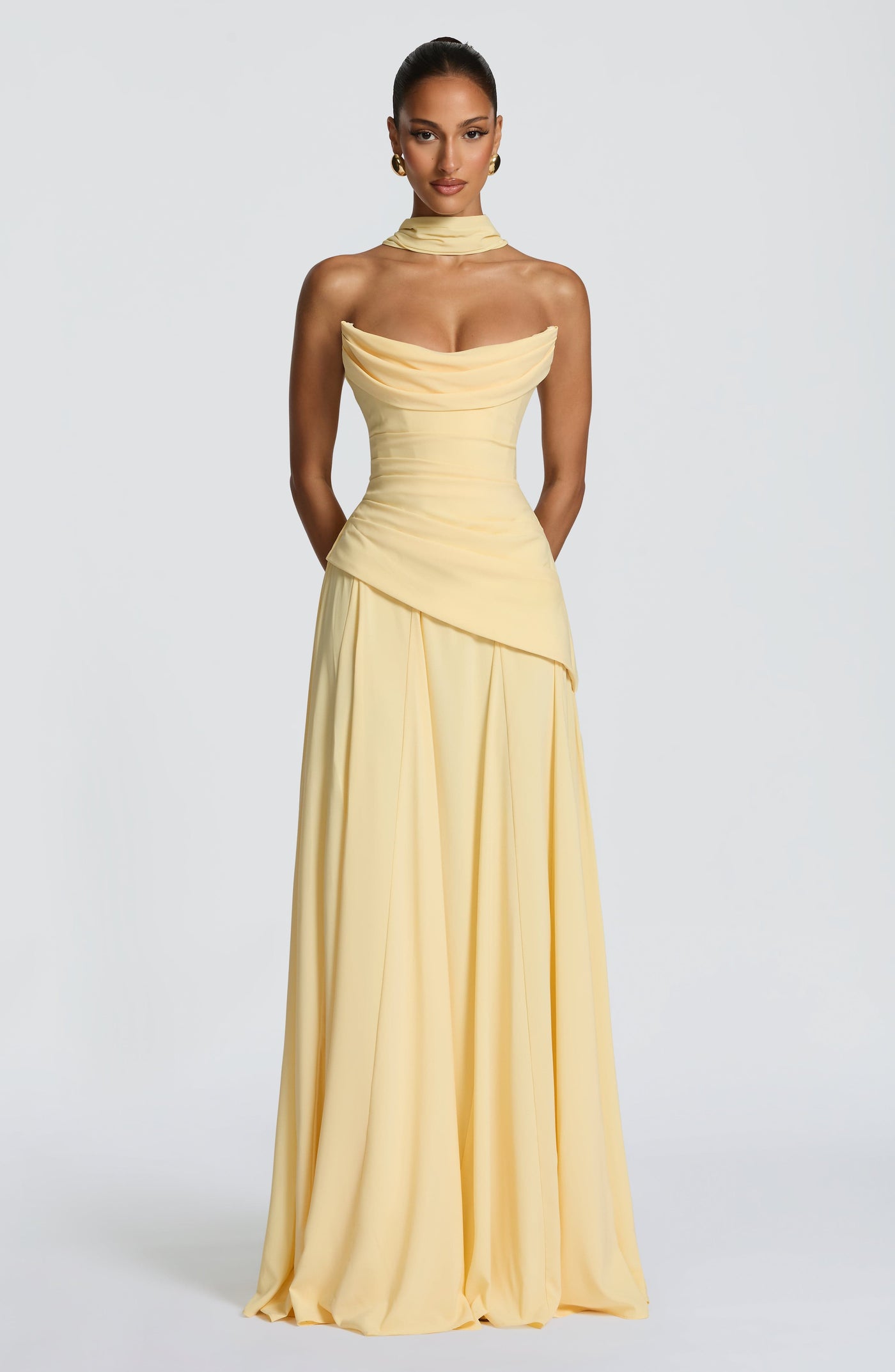 Patricia Maxi Elbise - Limon