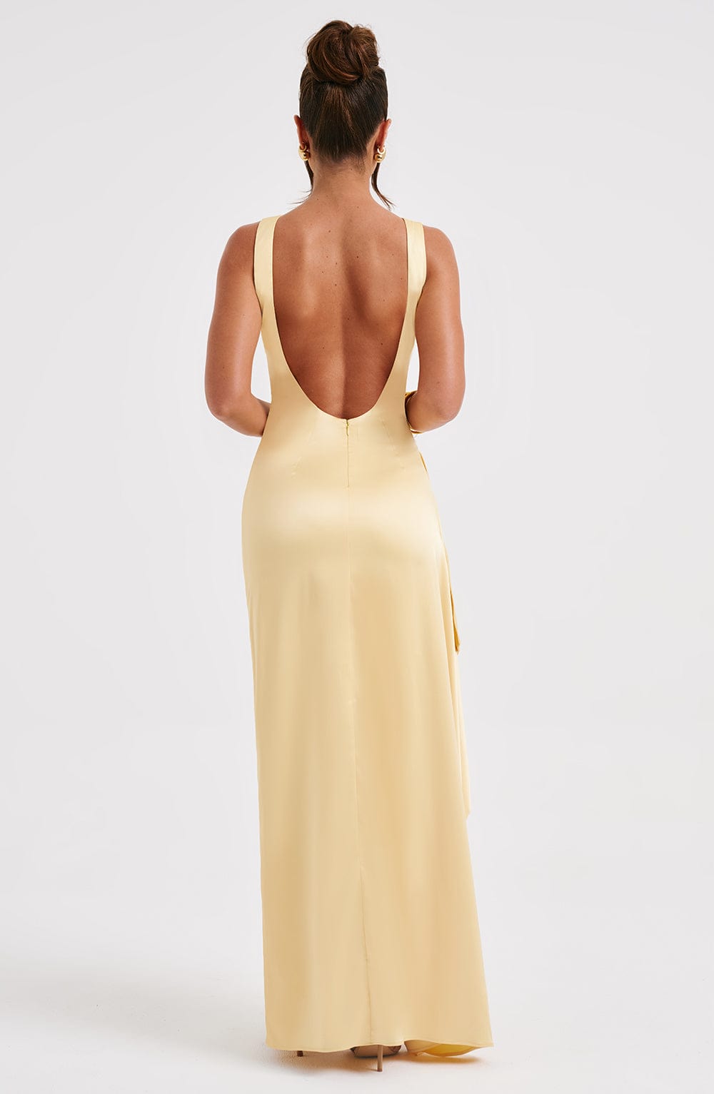 Peggy Maxi Elbise - Limon