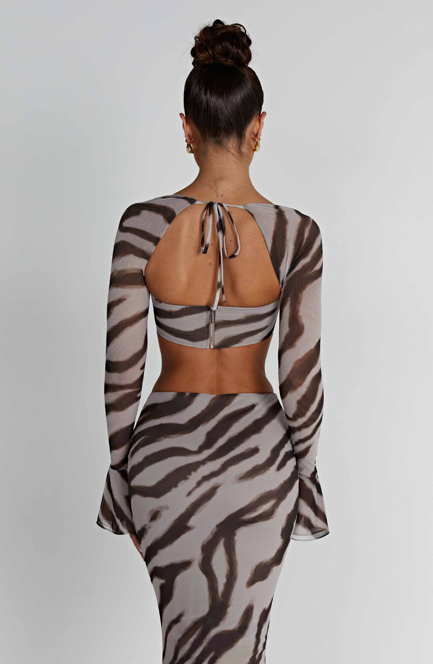 Priscilla Bluz - Zebra Desenli