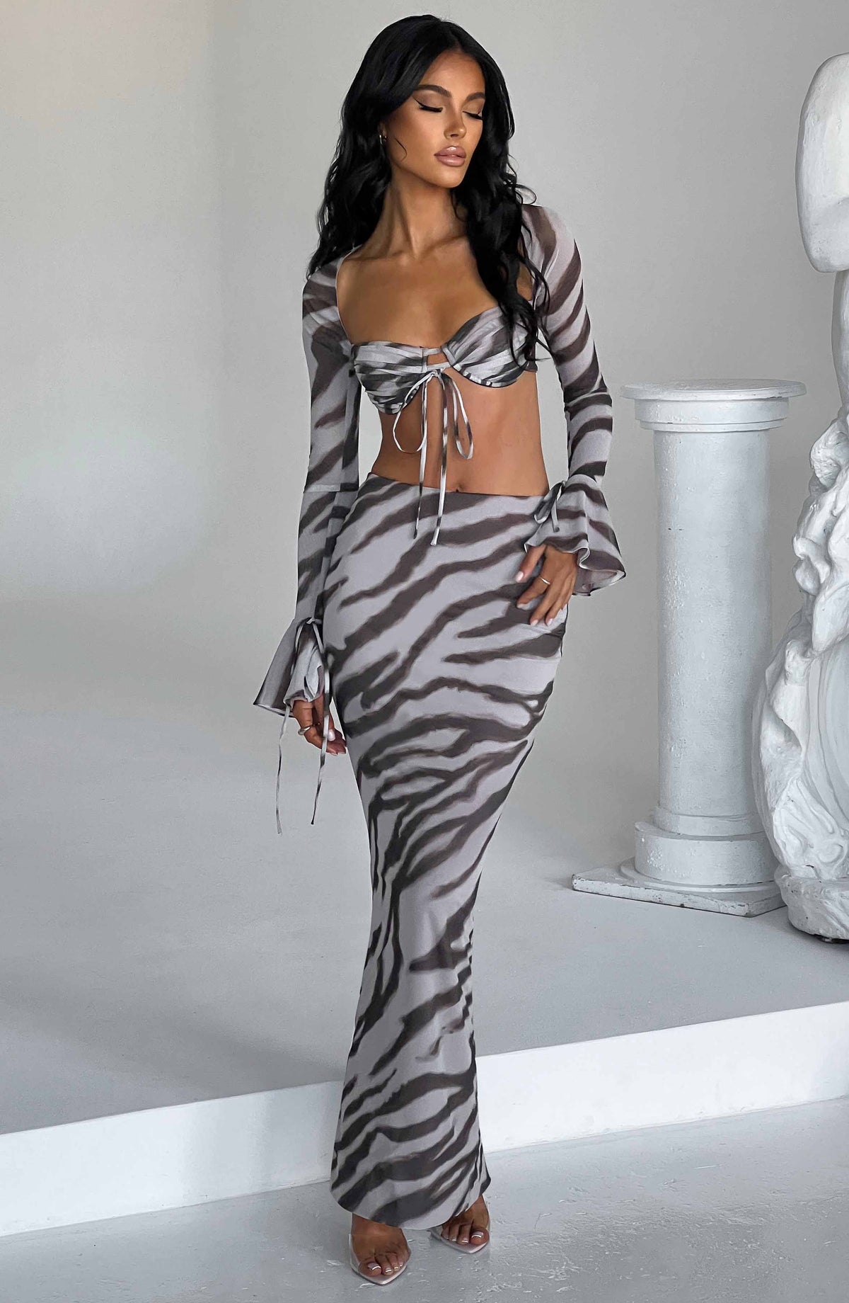 Priscilla Bluz - Zebra Desenli