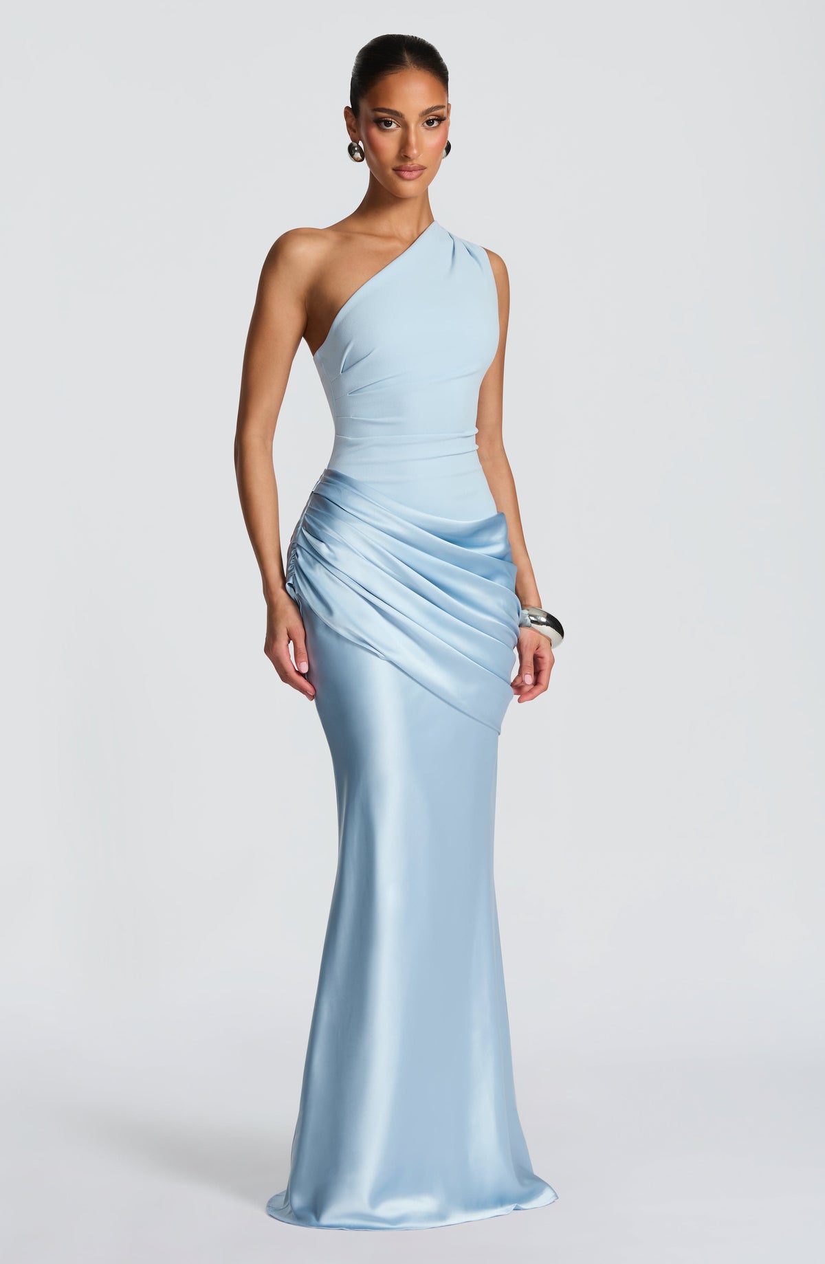 Sadona Maxi Elbise - Buz Mavisi