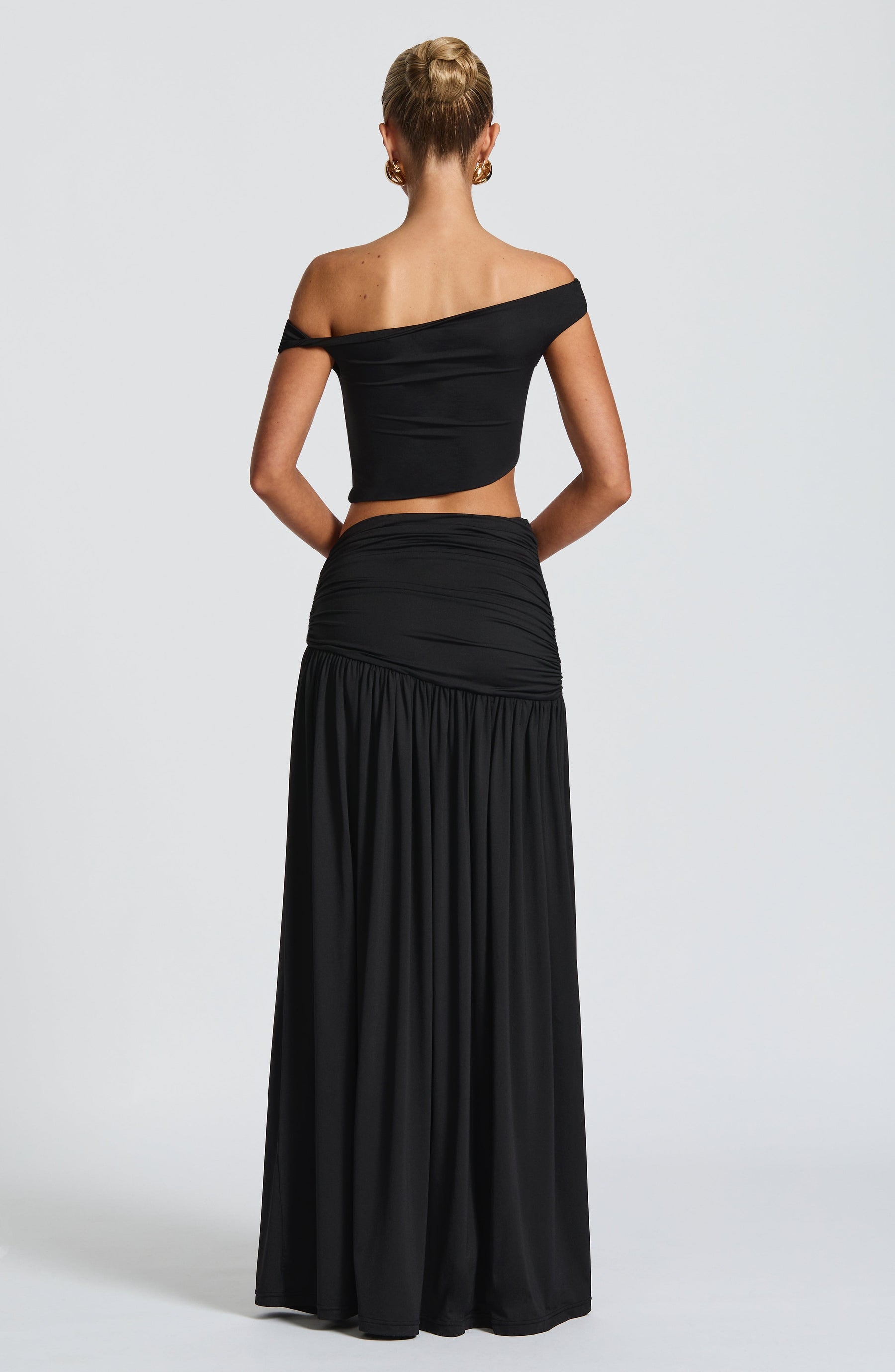 Saira Maxi Etek - Siyah