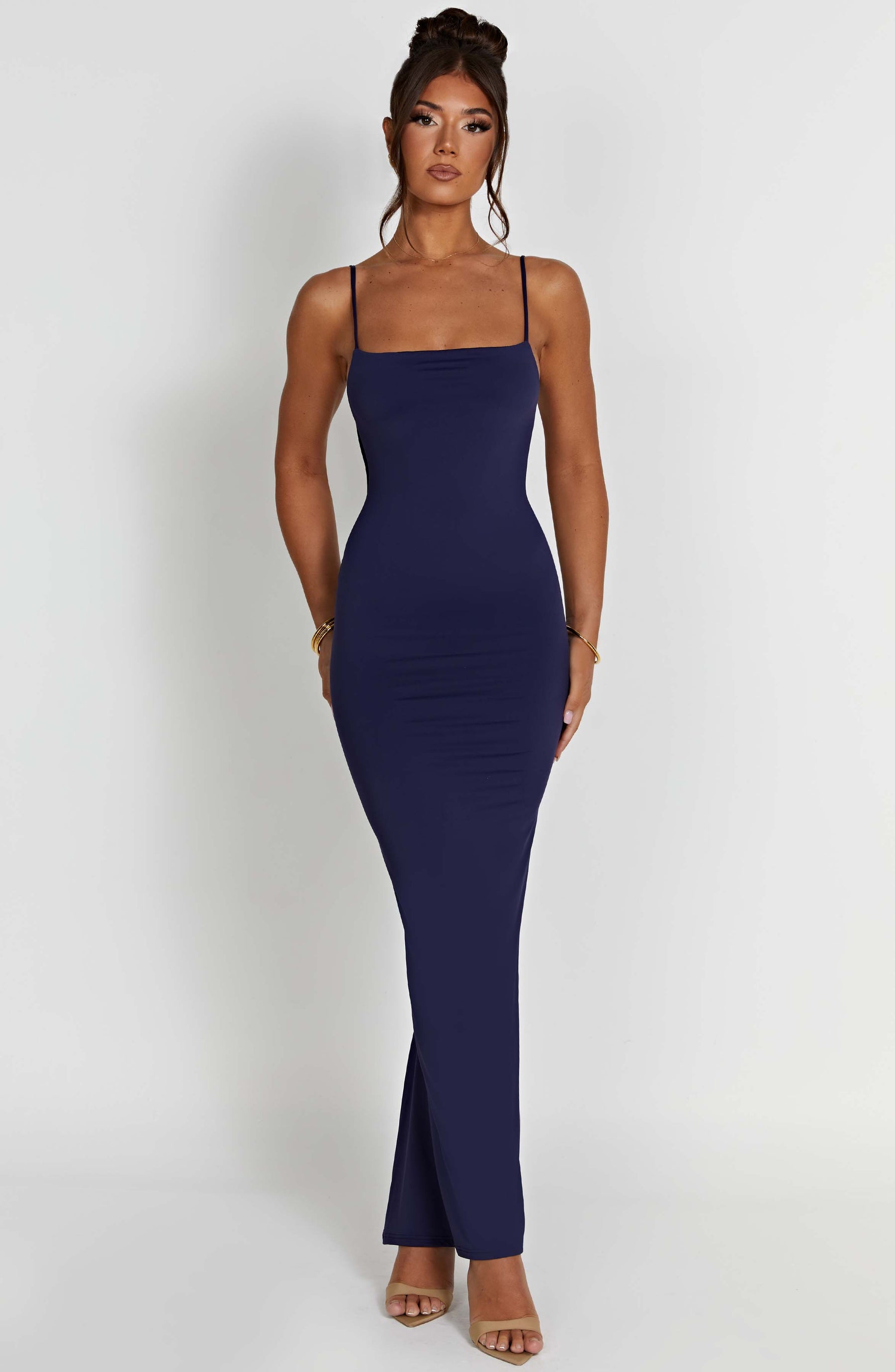 Sanya Maxi Elbise - Lacivert