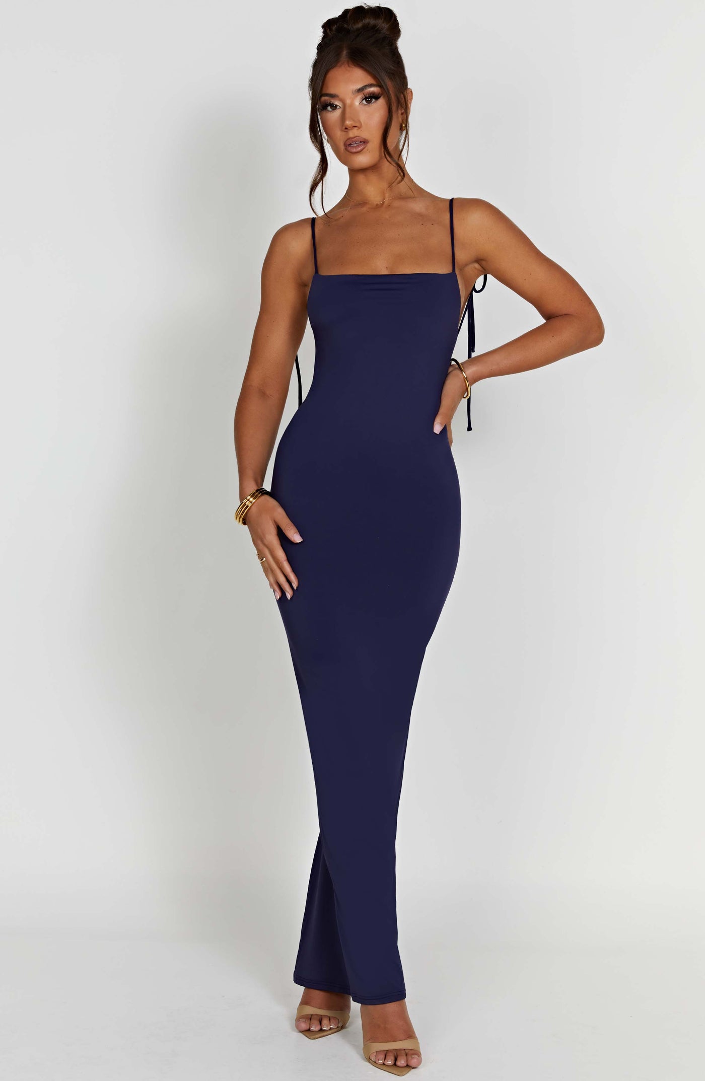 Sanya Maxi Elbise - Lacivert
