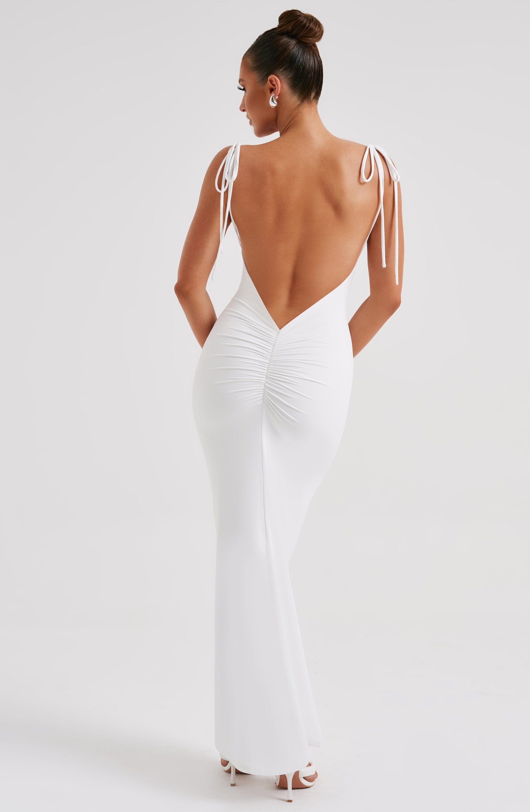 Sanya Maxi Elbise - Beyaz