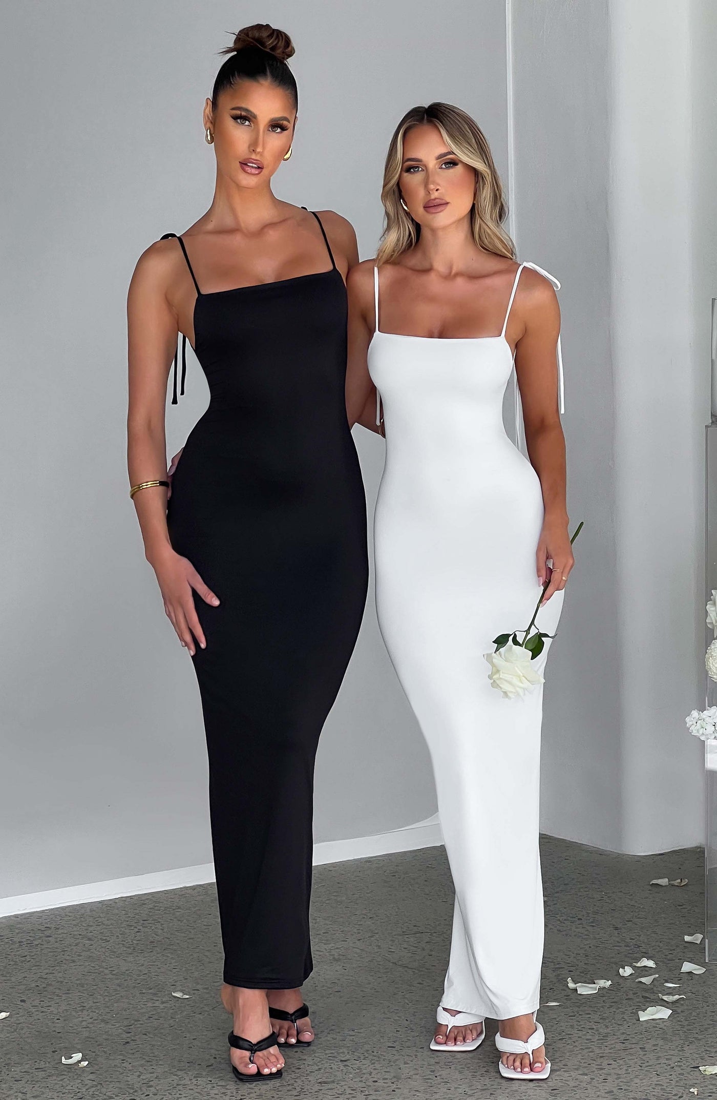 Sanya Maxi Elbise - Beyaz