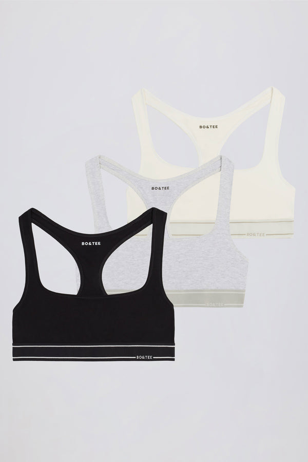 Çok Renkli Yuvarlak Yakalı Bralet Paketi