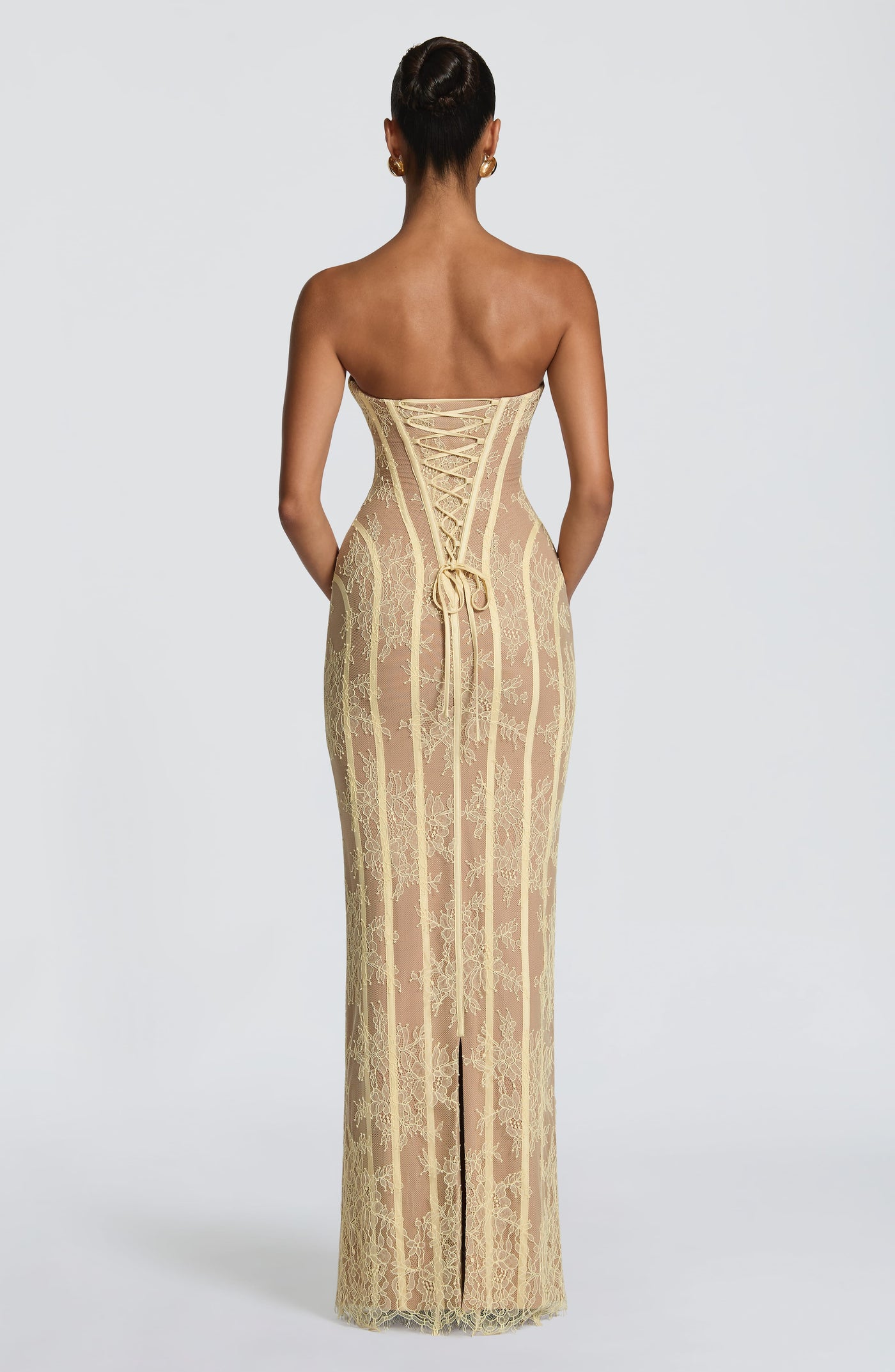 Sian Maxi Elbise - Limon