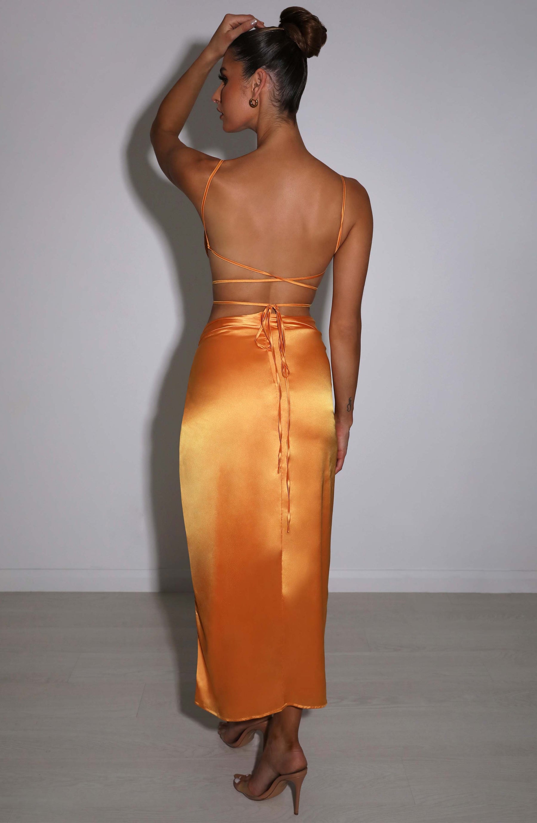 Sienna Maxi Etek - Mandalina
