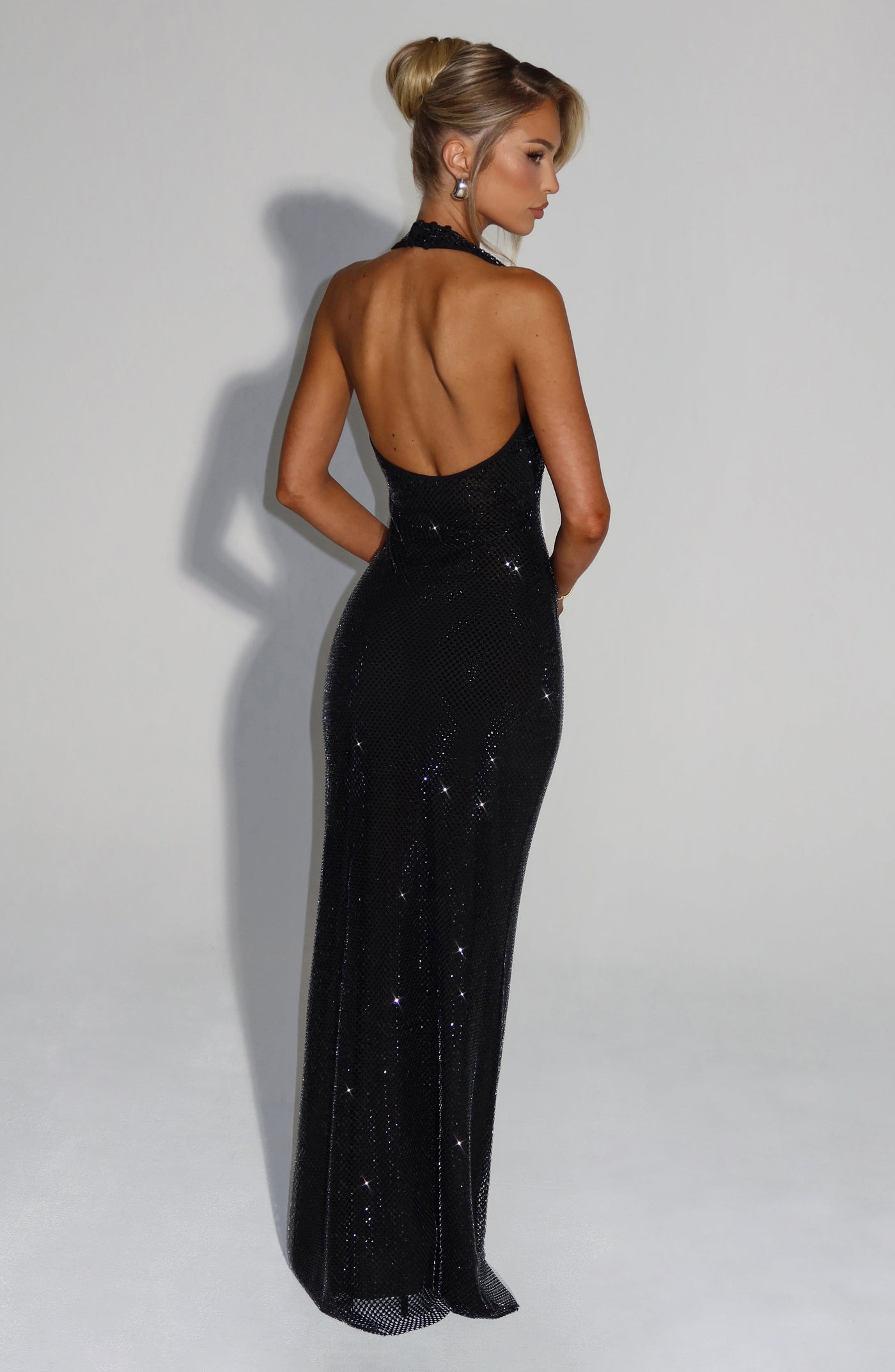 Starla Maxi Elbise - Siyah