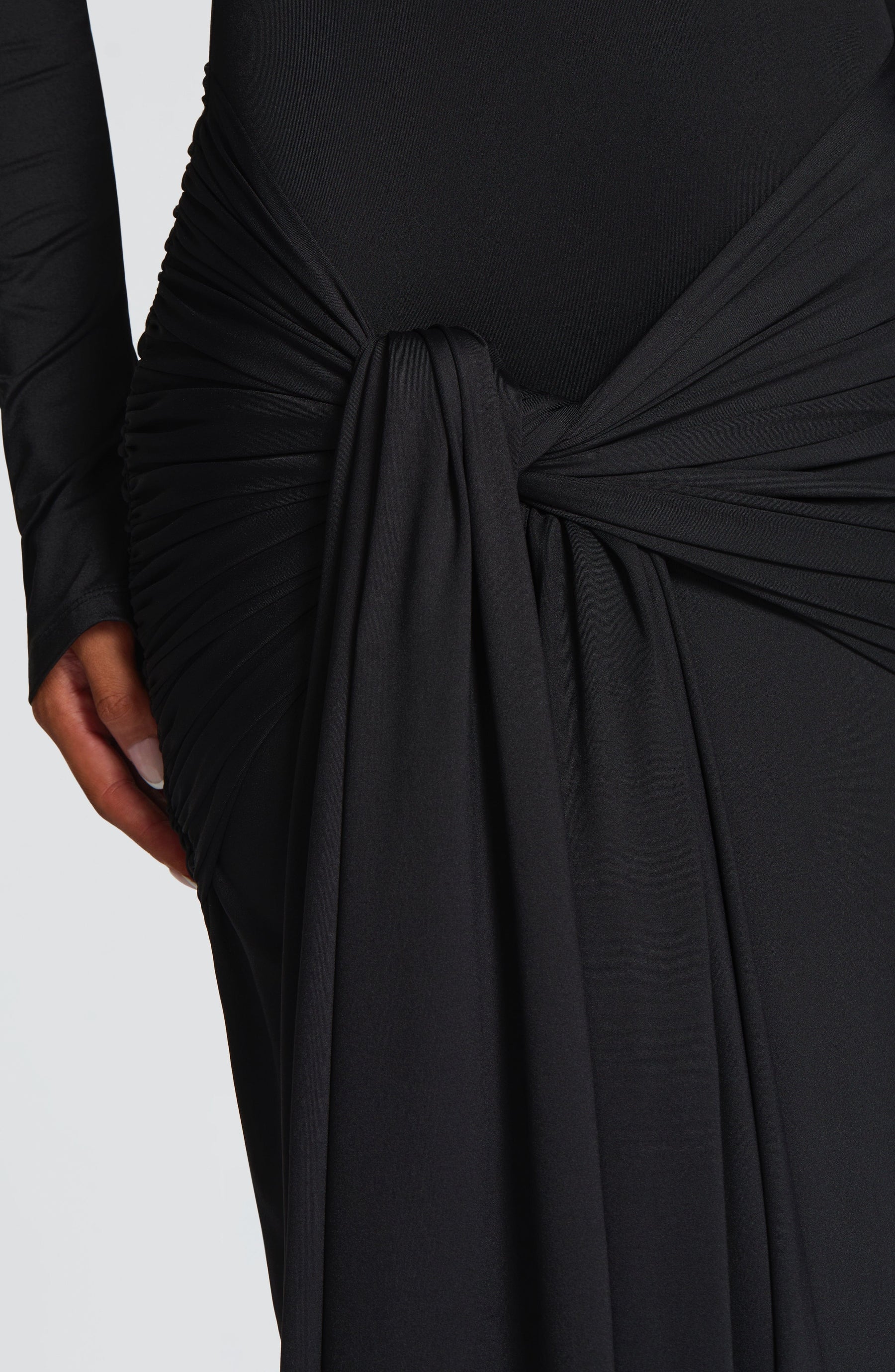 Tahnee Maxi Elbise - Siyah