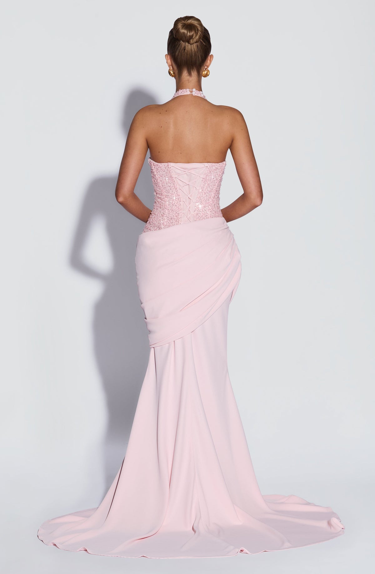Taylor Elbisesi - Pembe