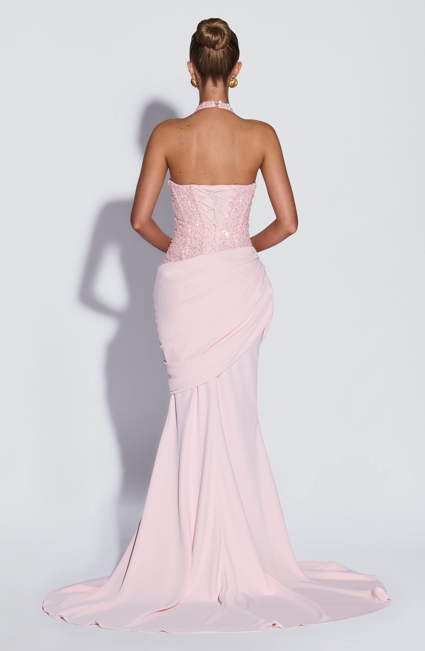 Taylor Elbisesi - Pembe